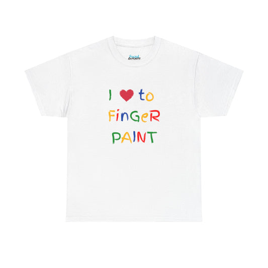 I LOVE TO FINGER PAINT - Tee