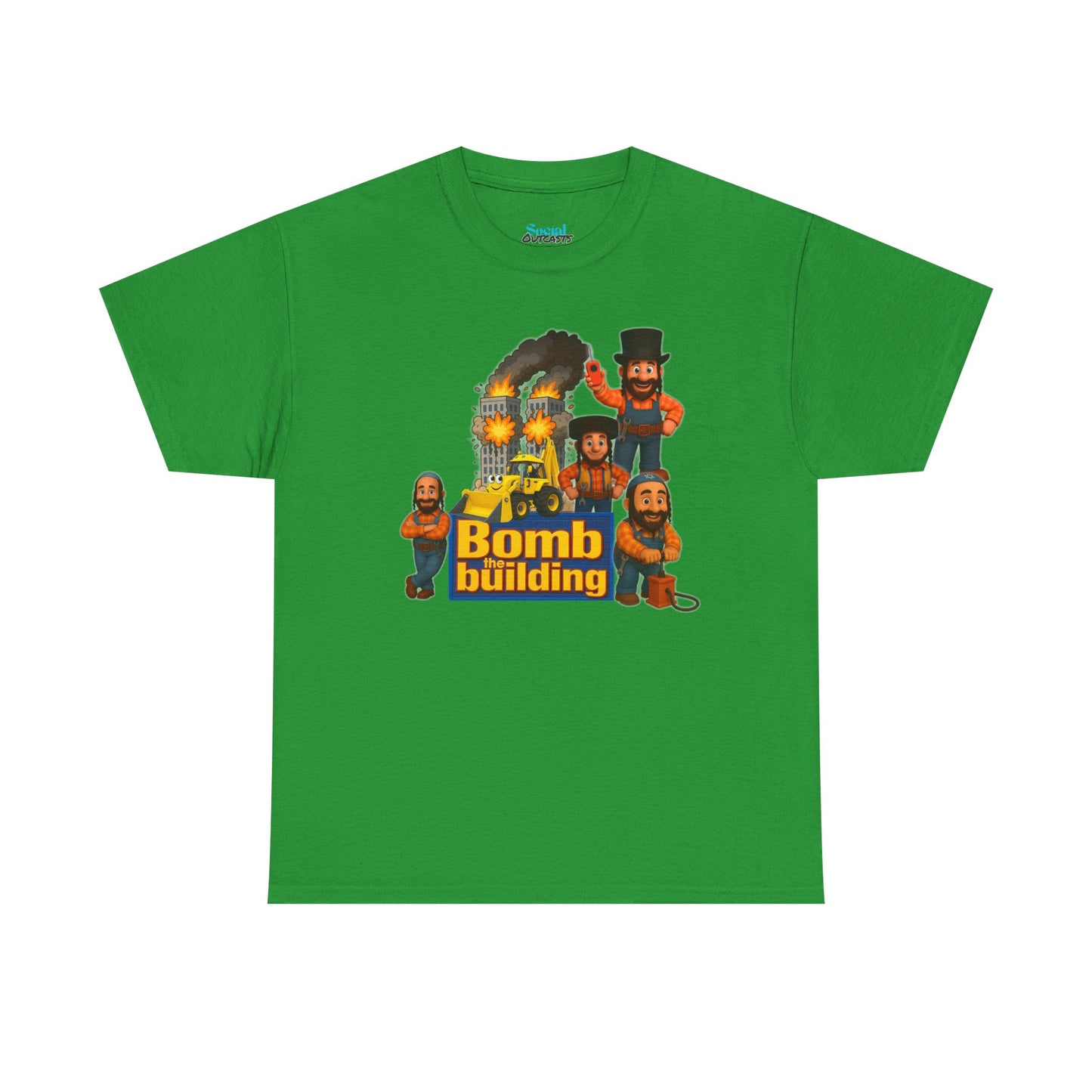 Bomb the building Jew Tee