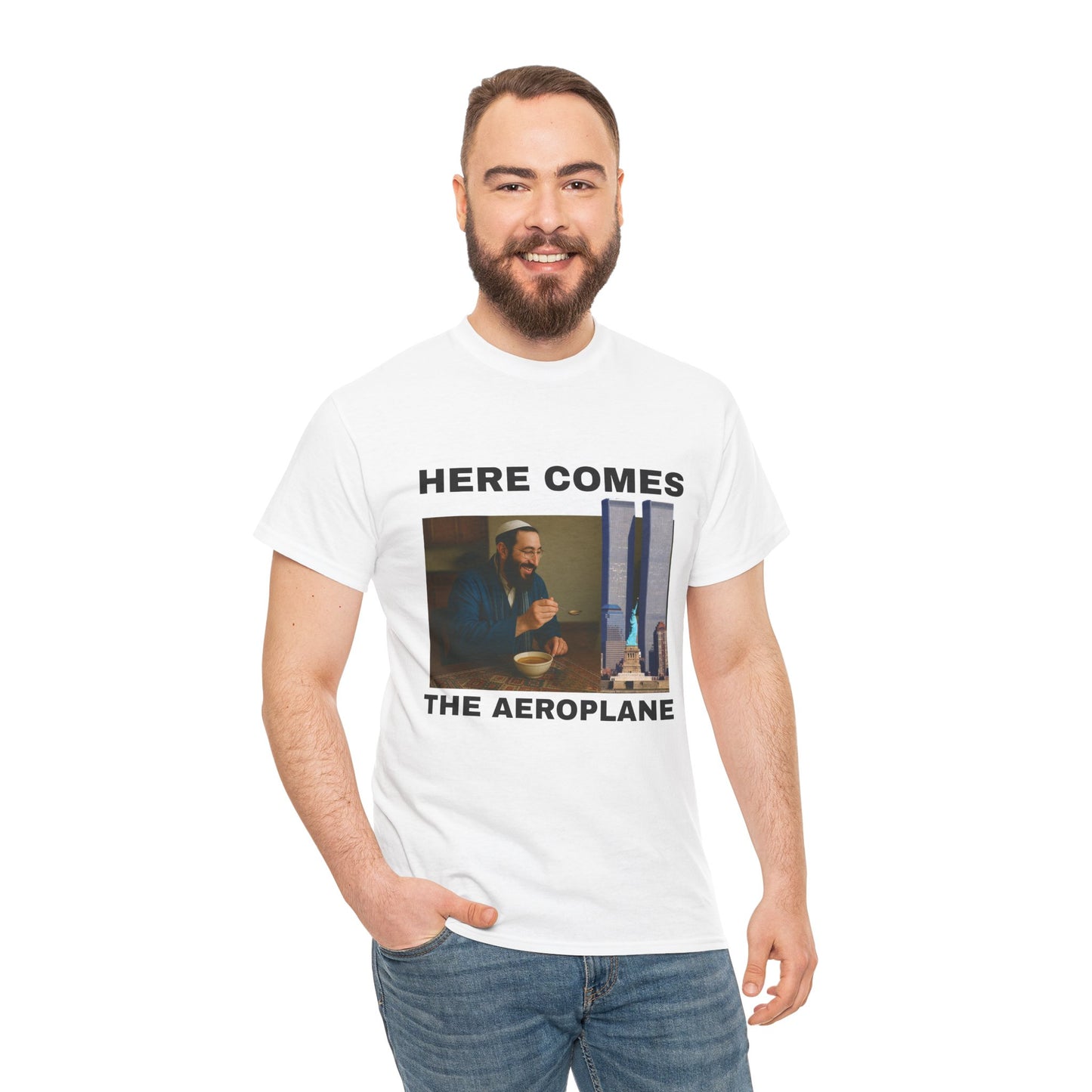 HERE COMES THE AEROPLANE - Tee