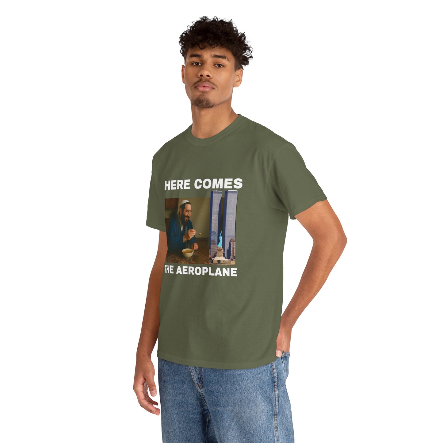 HERE COMES THE AEROPLANE - Tee