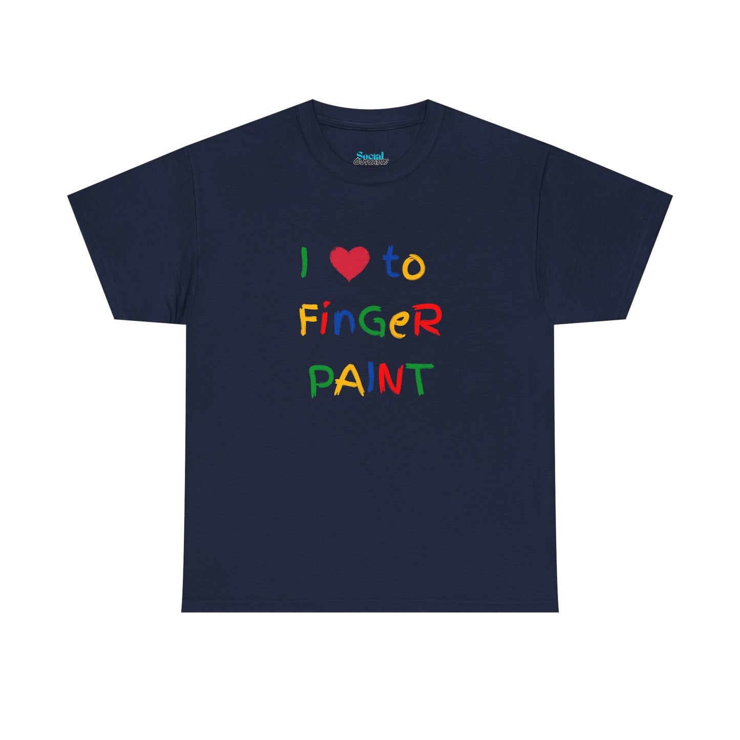 I LOVE TO FINGER PAINT - Tee