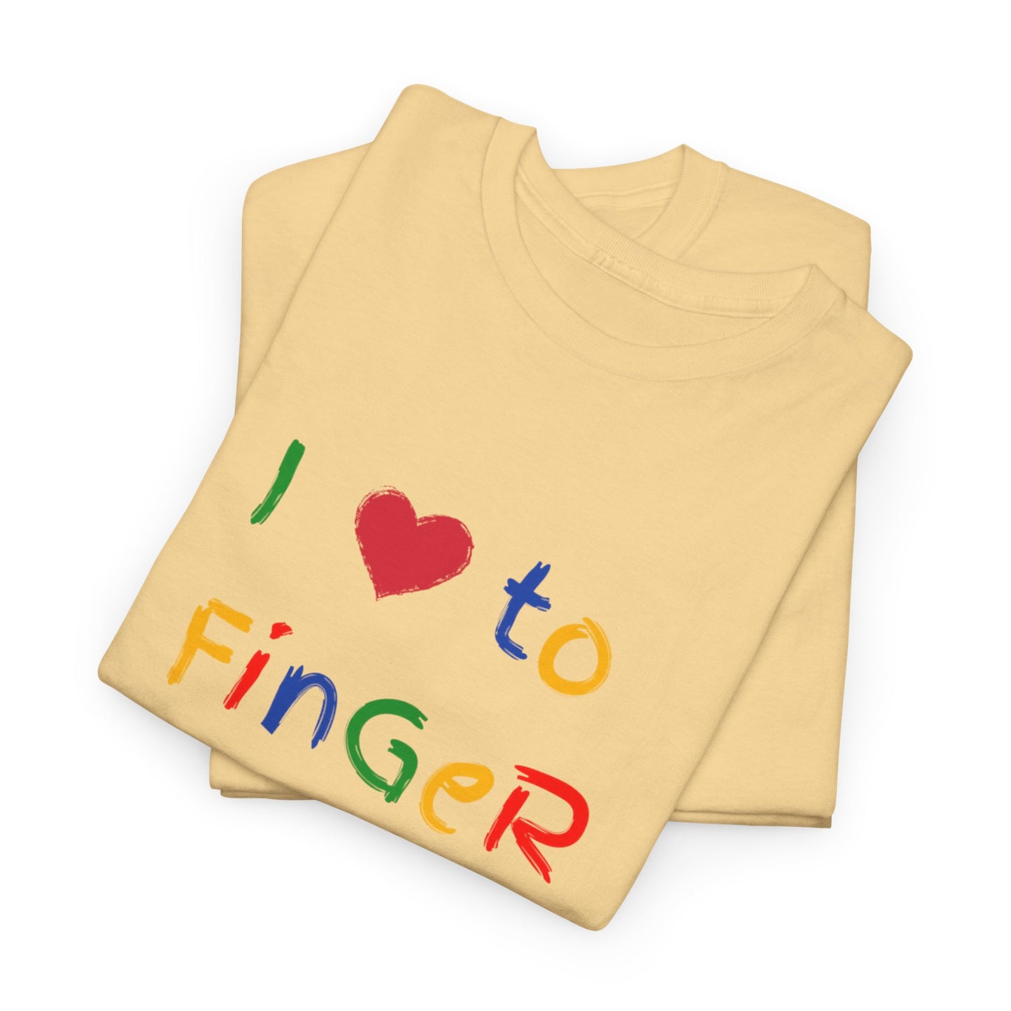 I LOVE TO FINGER PAINT - Tee