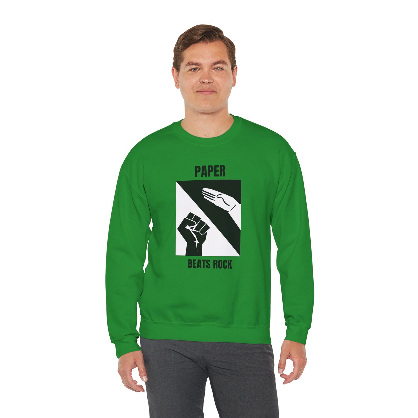 Paper Beats Rock - Sweatshirt