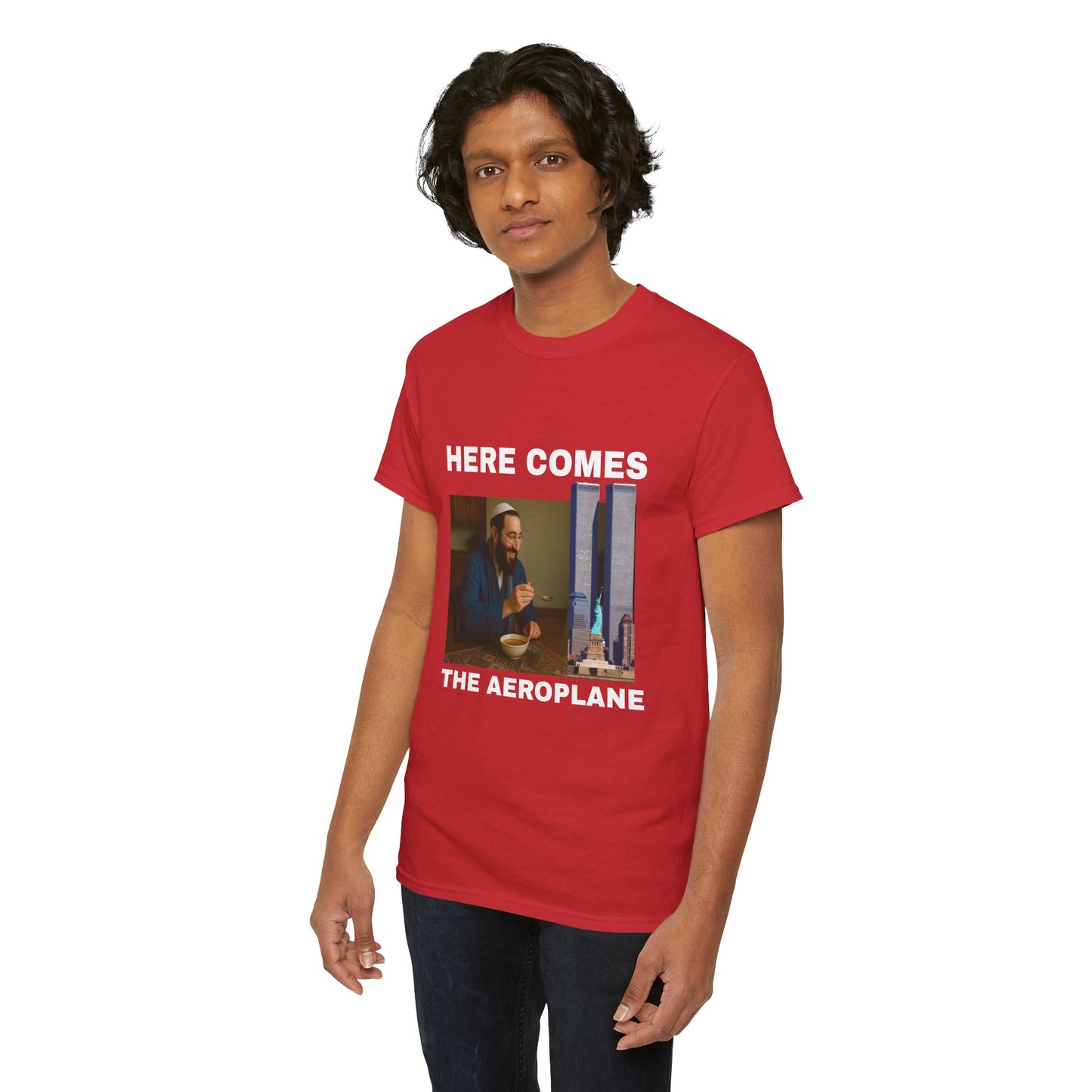 HERE COMES THE AEROPLANE - Tee