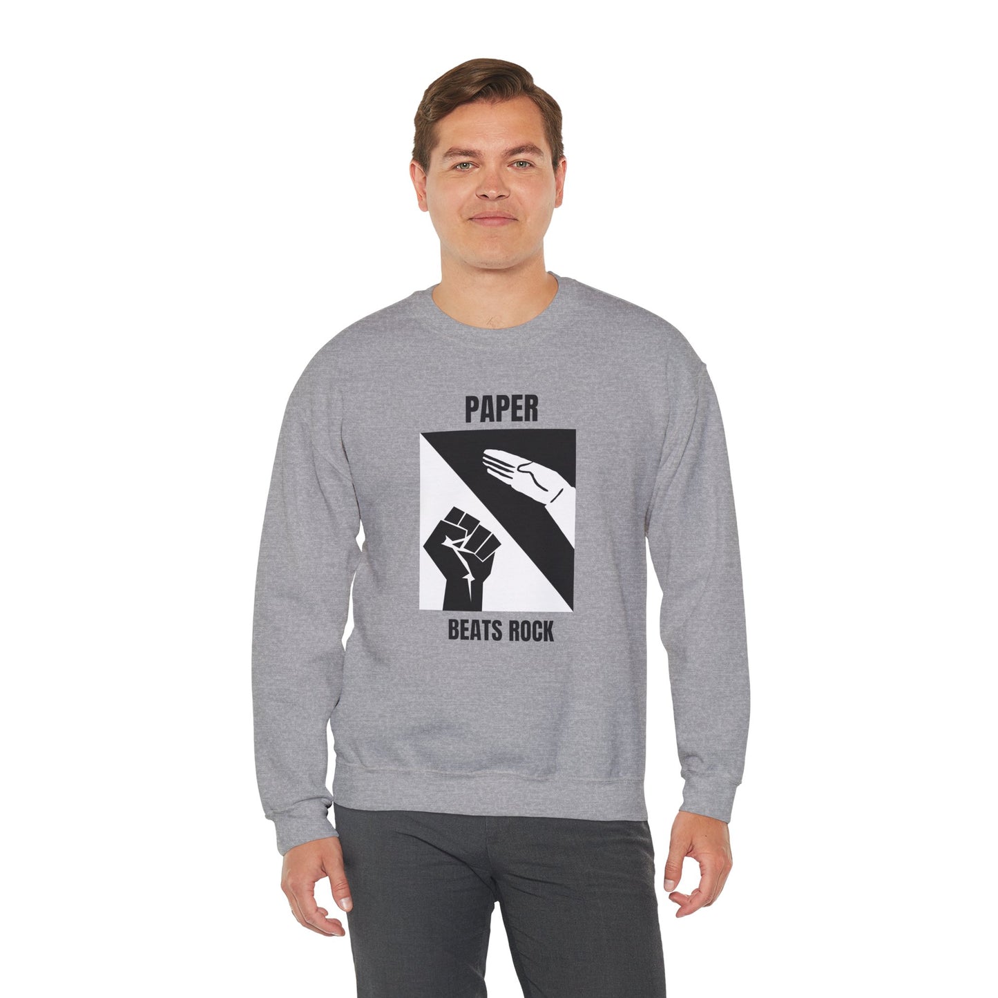 Paper Beats Rock - Sweatshirt