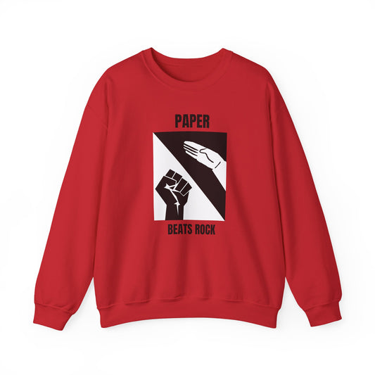 Paper Beats Rock - Sweatshirt