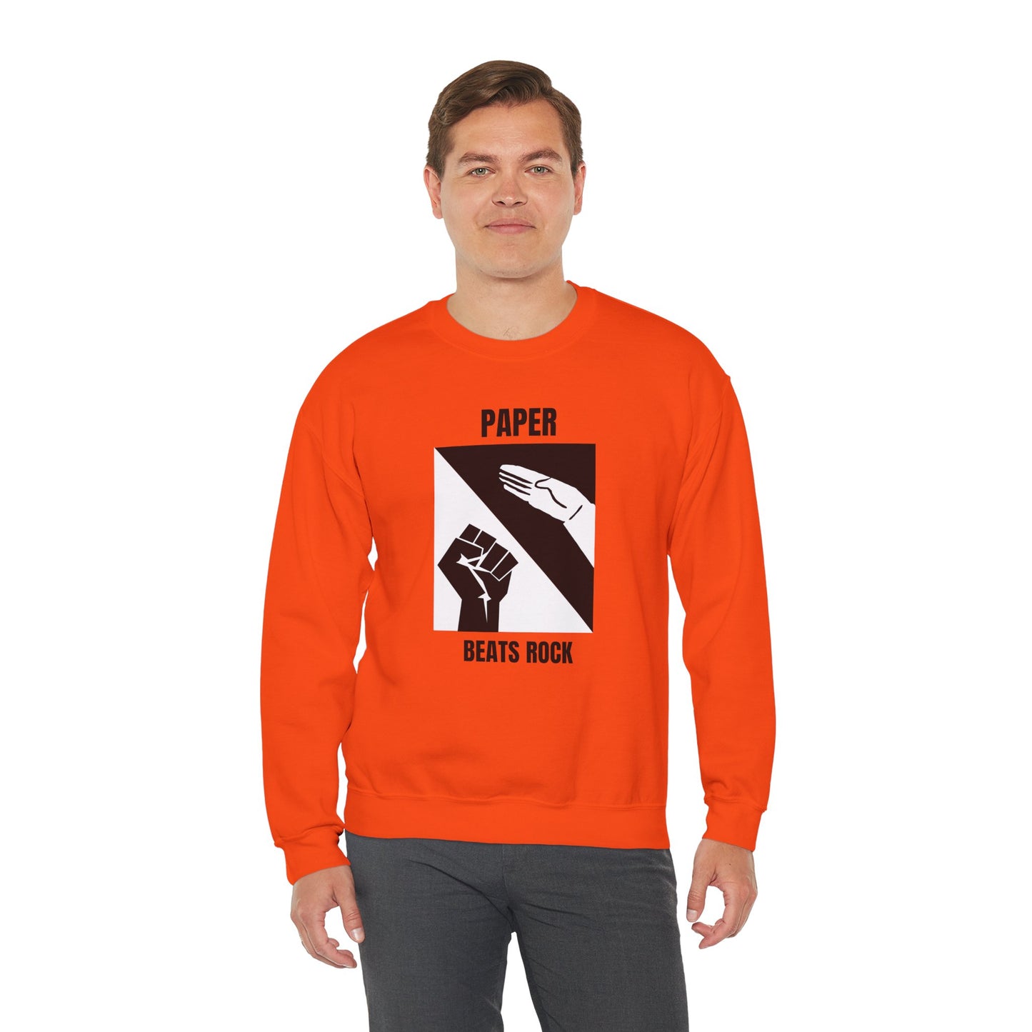 Paper Beats Rock - Sweatshirt