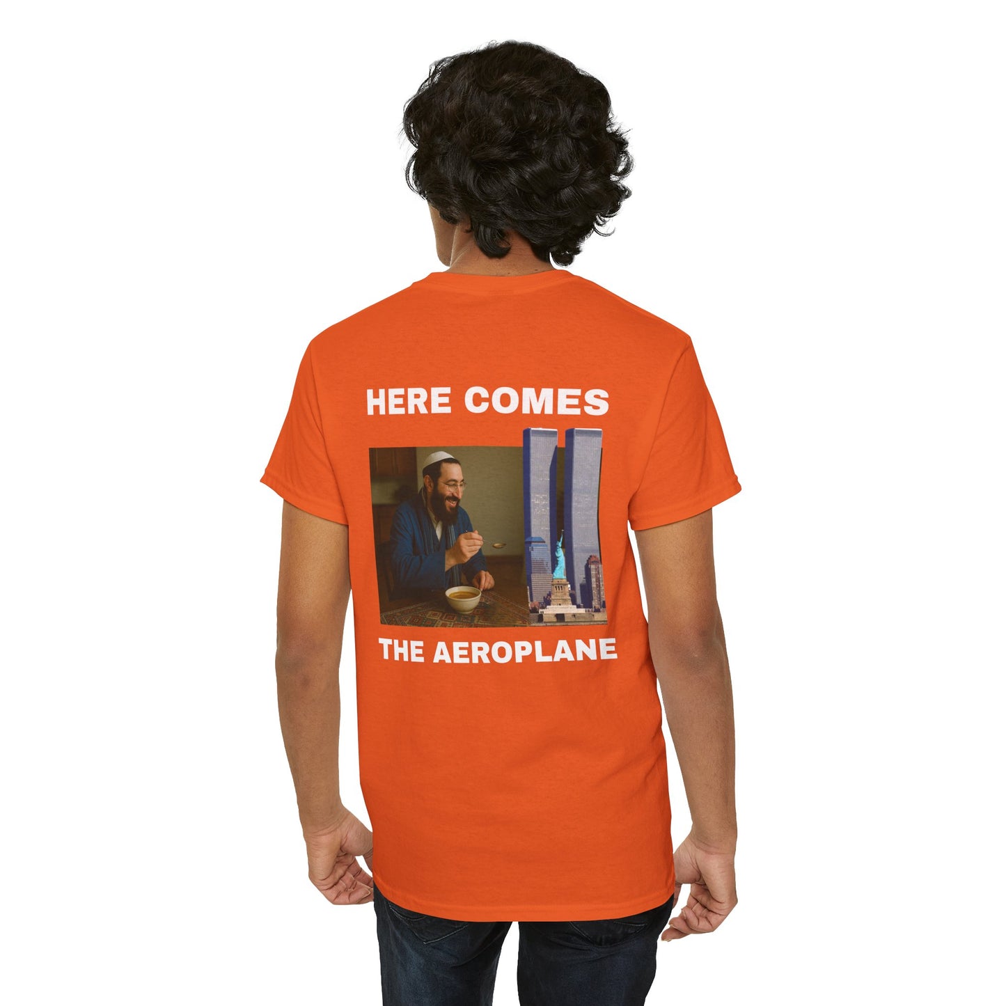 HERE COMES THE AEROPLANE - BACKPRINT