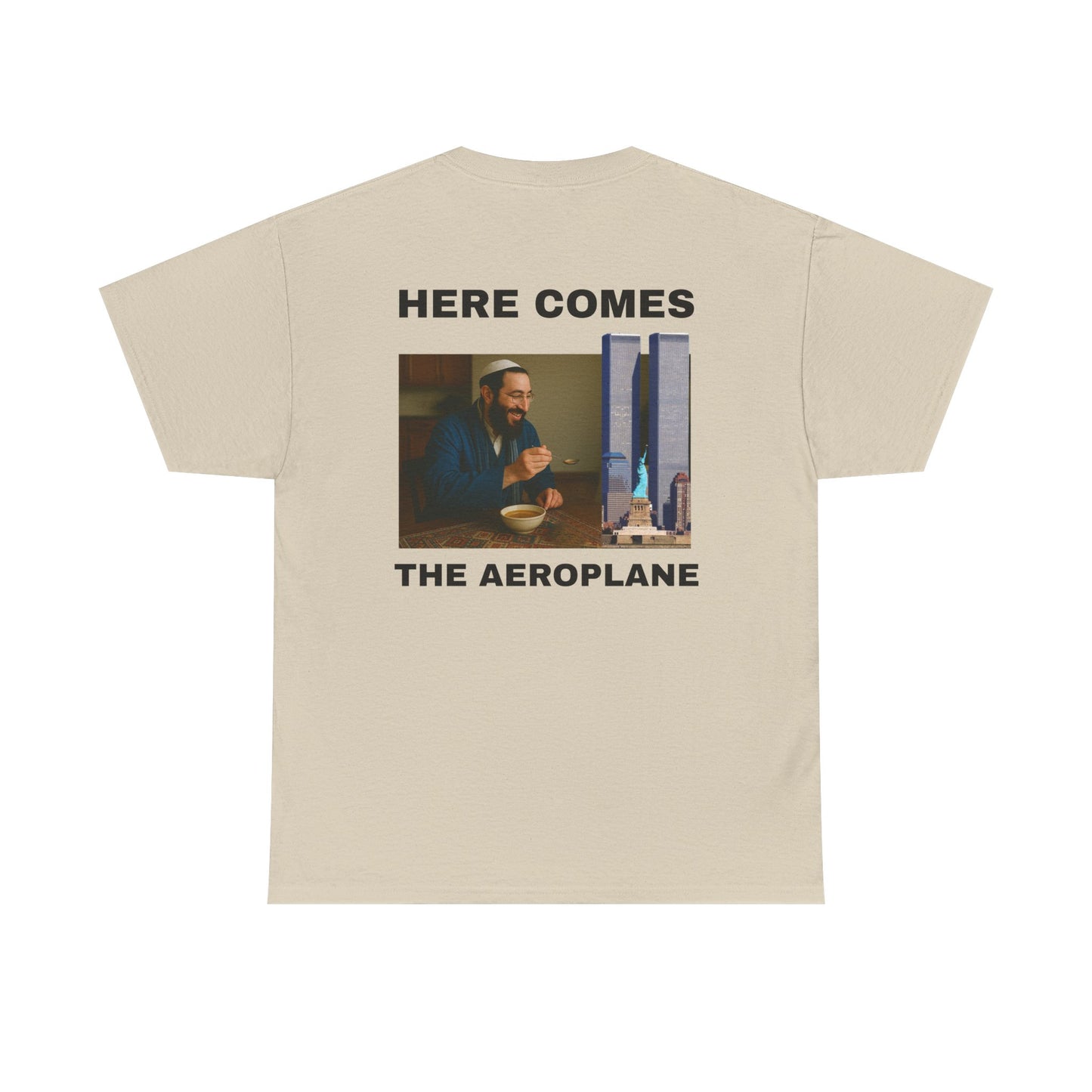 HERE COMES THE AEROPLANE - BACKPRINT