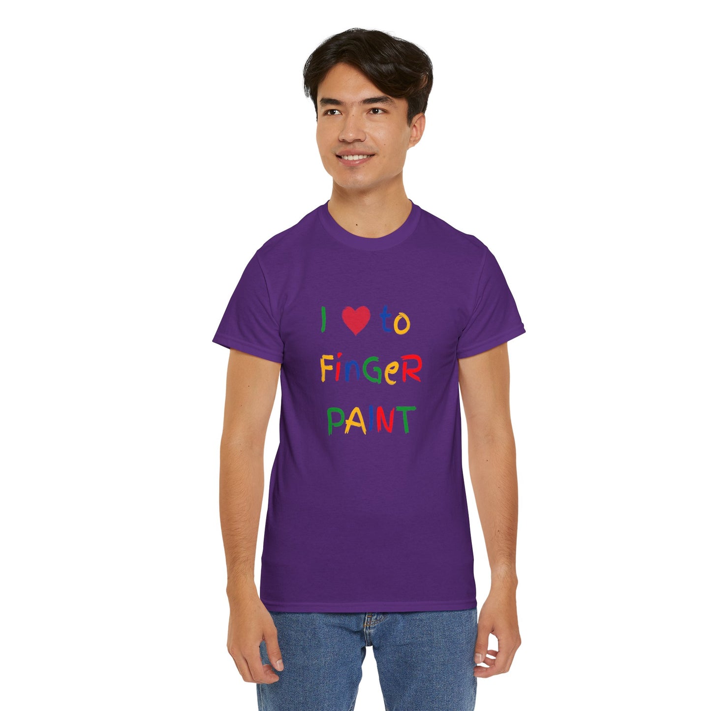 I LOVE TO FINGER PAINT - Tee