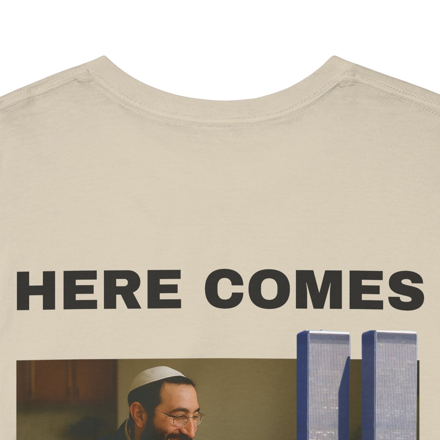 HERE COMES THE AEROPLANE - BACKPRINT