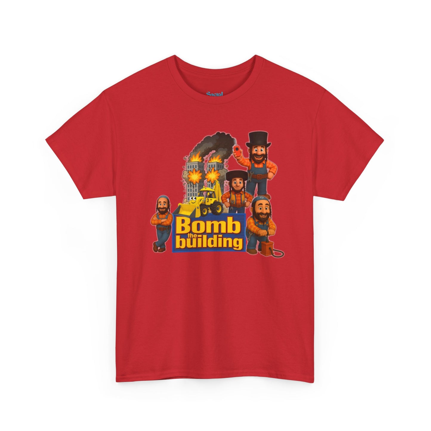Bomb the building Jew Tee
