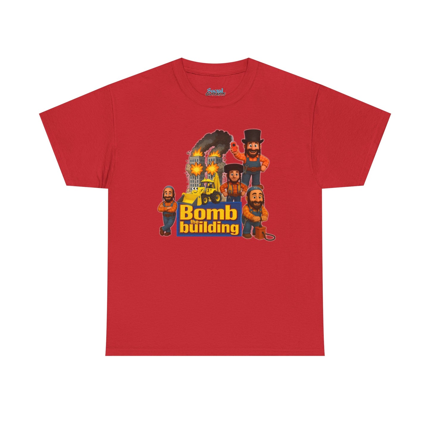 Bomb the building Jew Tee