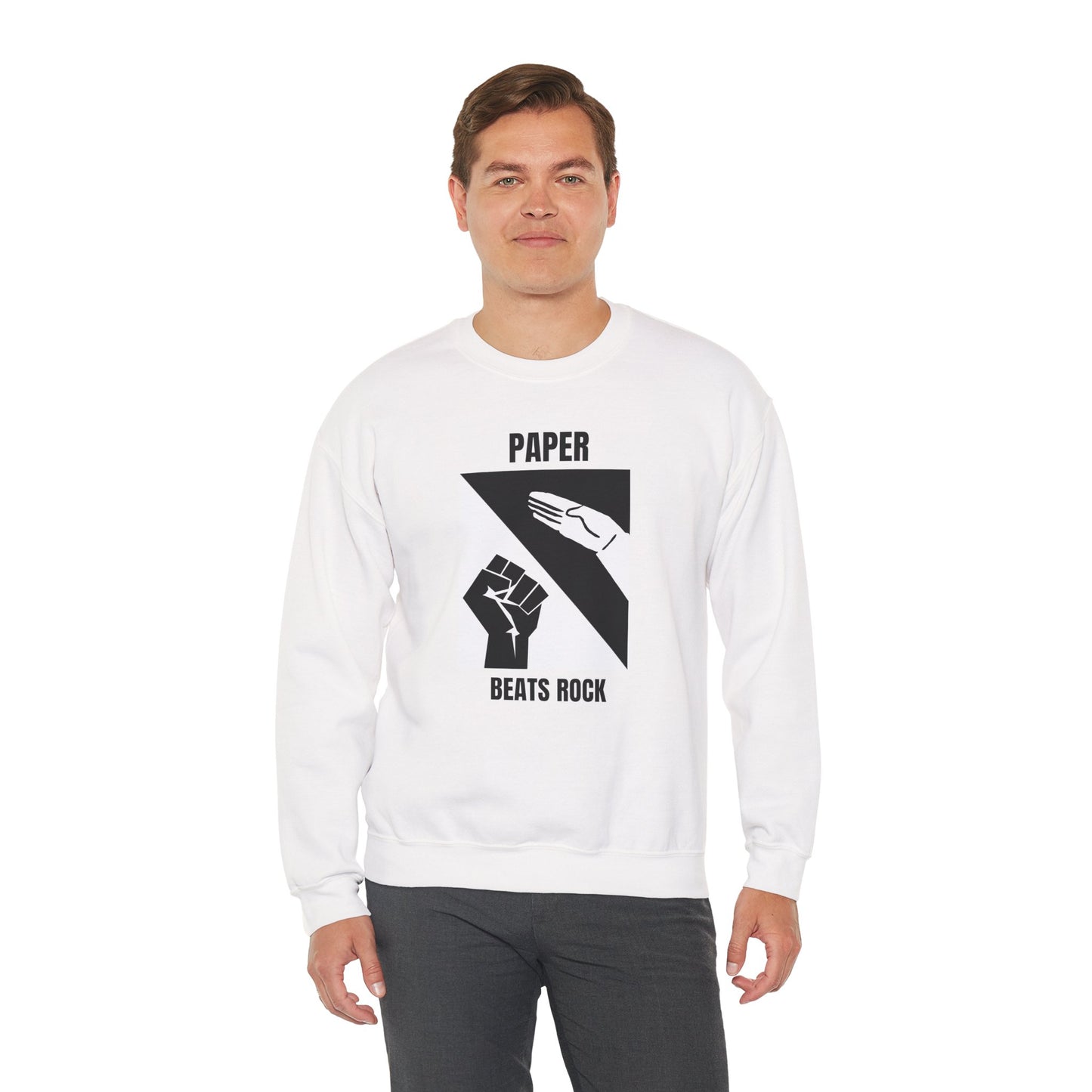 Paper Beats Rock - Sweatshirt