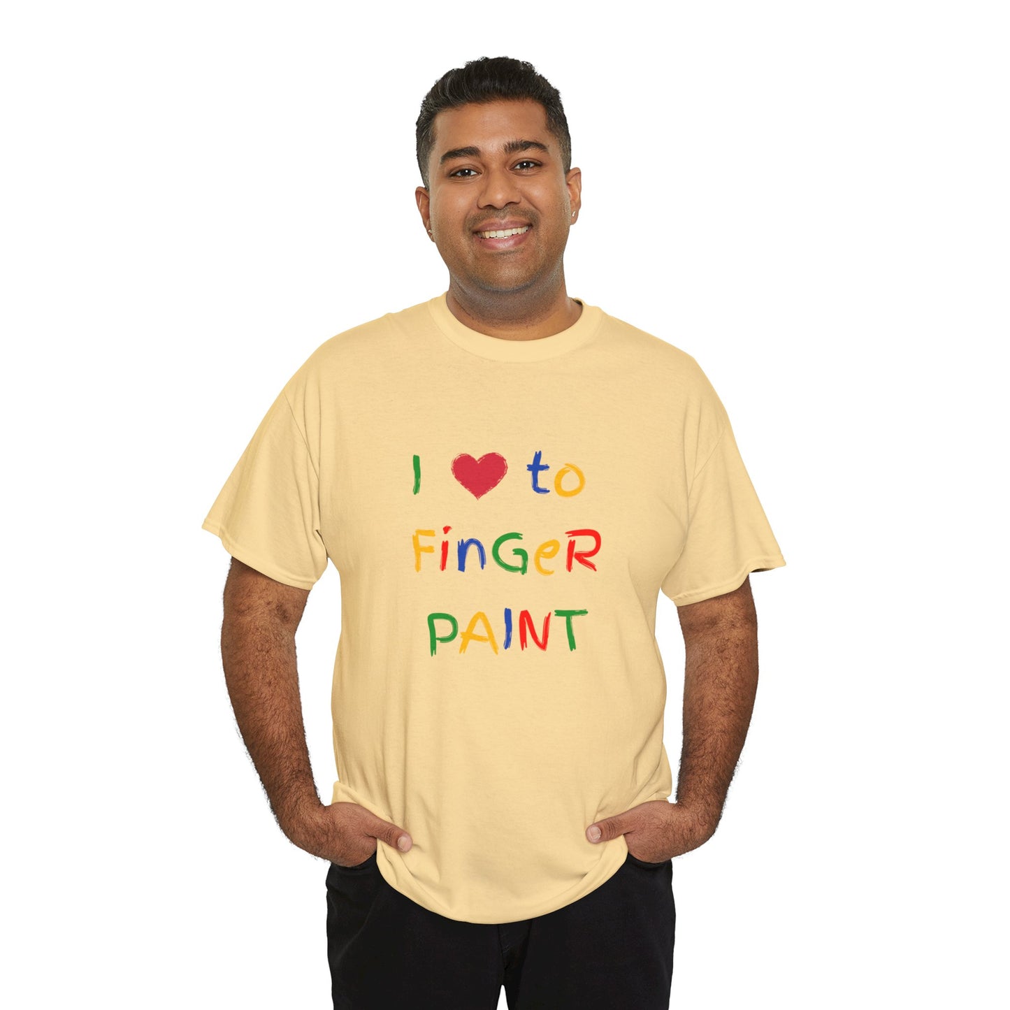 I LOVE TO FINGER PAINT - Tee