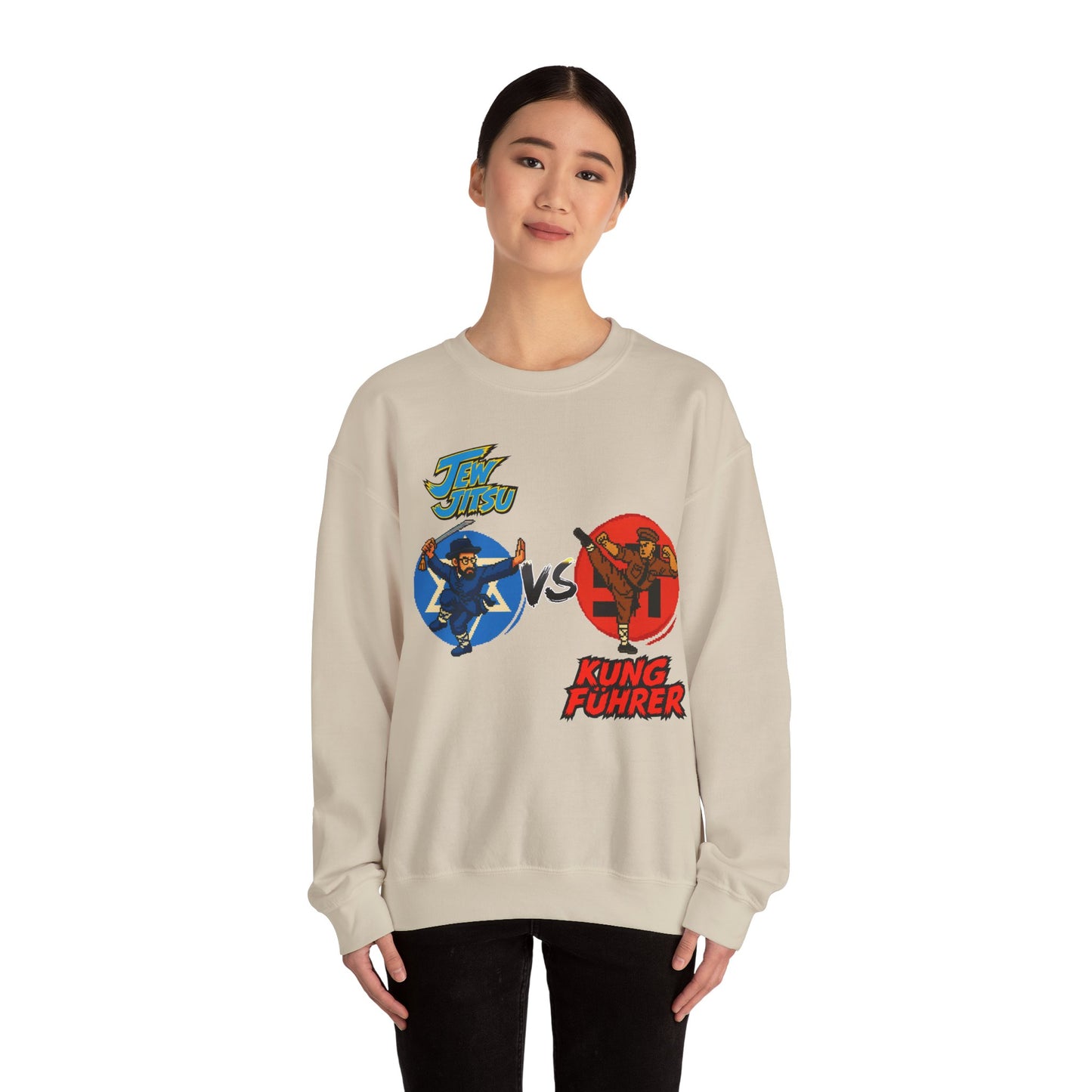 Jew Jitsu vs Kung Fuhrer - Sweatshirt