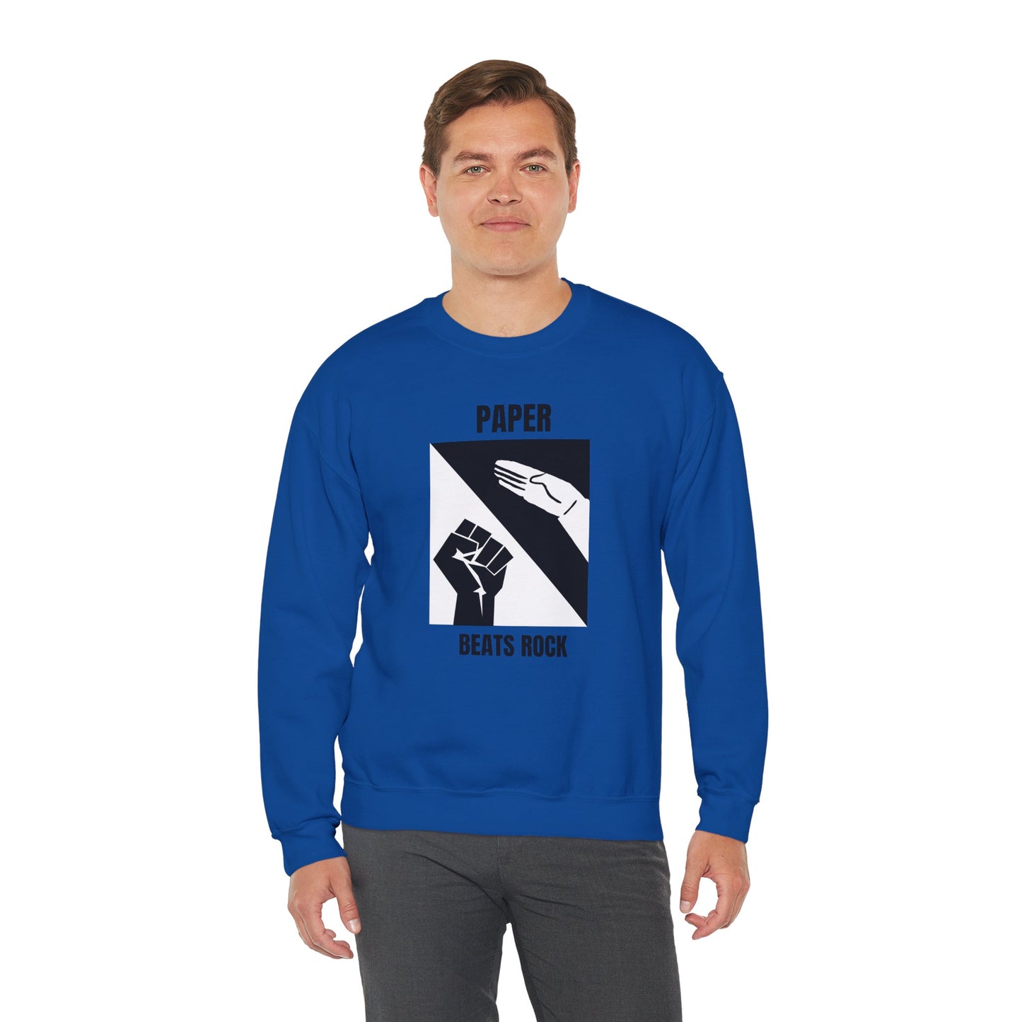 Paper Beats Rock - Sweatshirt