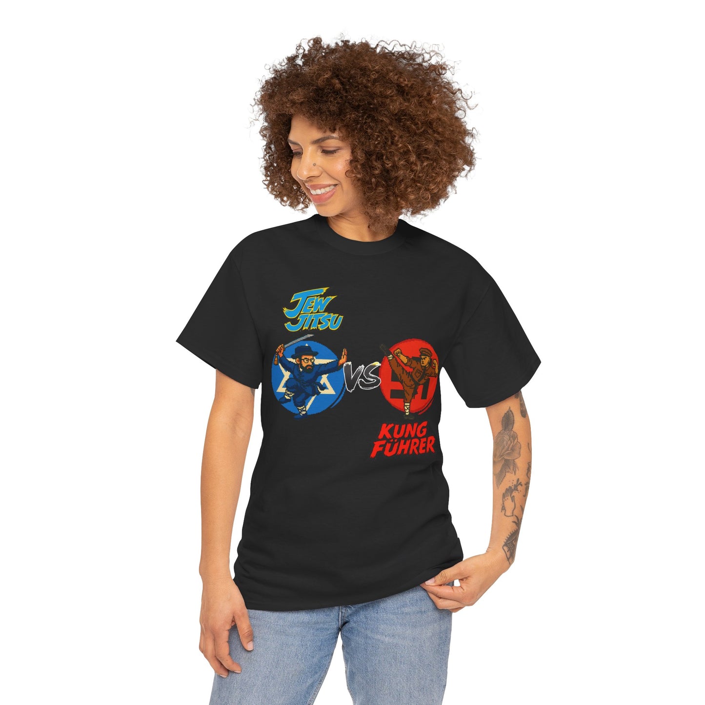 Jew Jitsu vs Kung Fuhrer Tee
