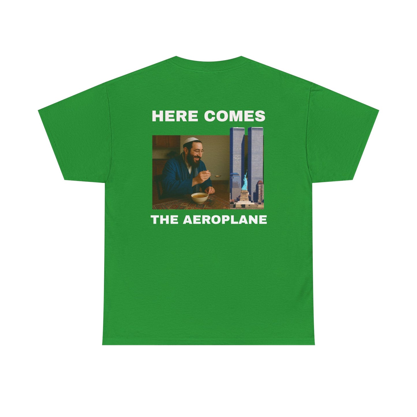 HERE COMES THE AEROPLANE - BACKPRINT