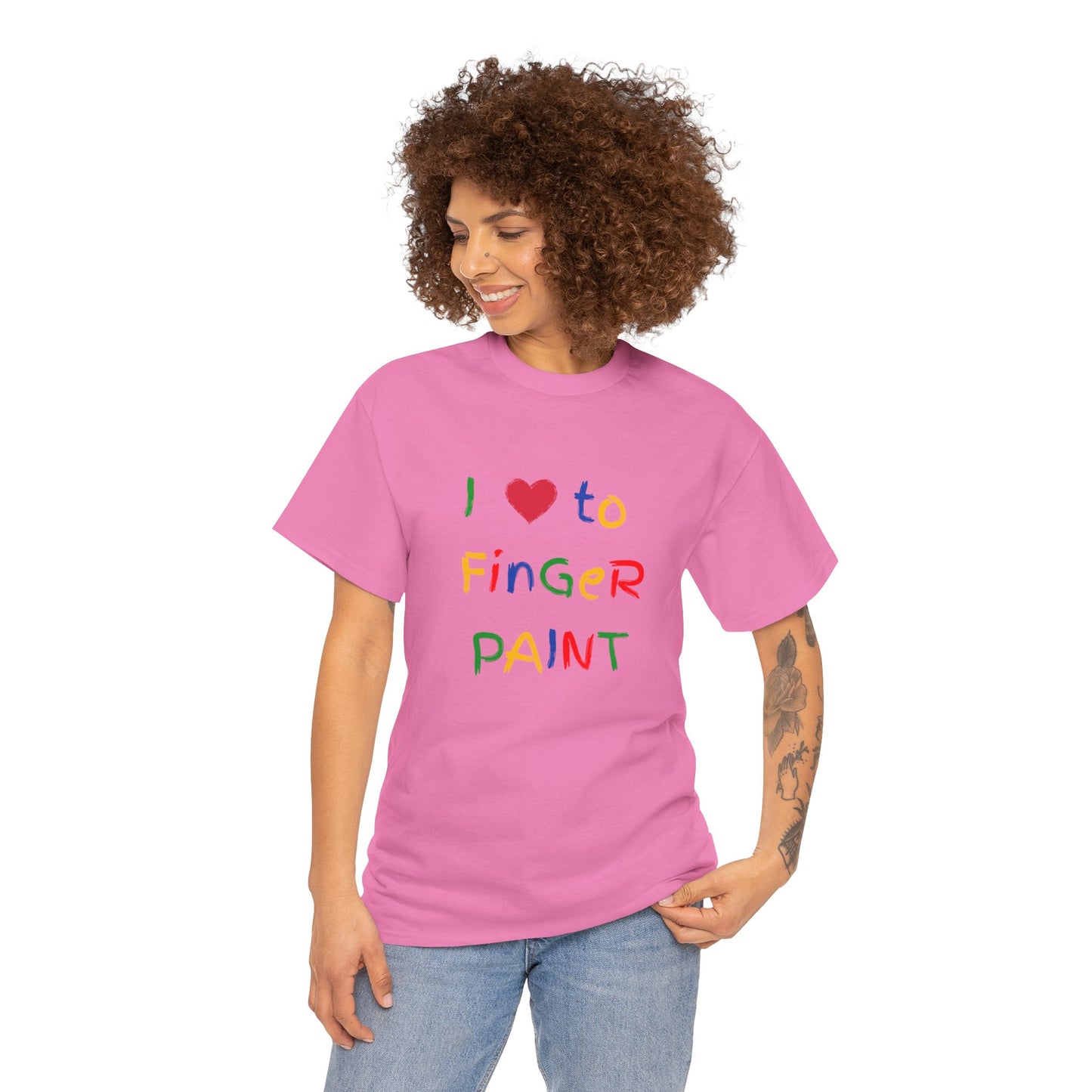 I LOVE TO FINGER PAINT - Tee