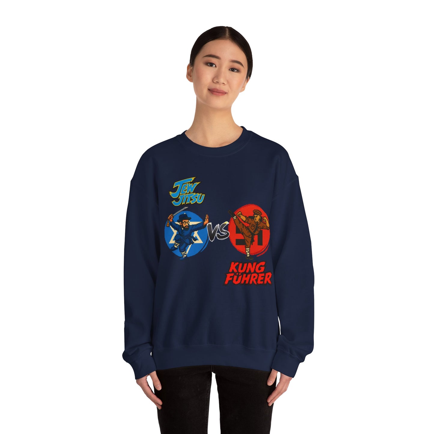 Jew Jitsu vs Kung Fuhrer - Sweatshirt