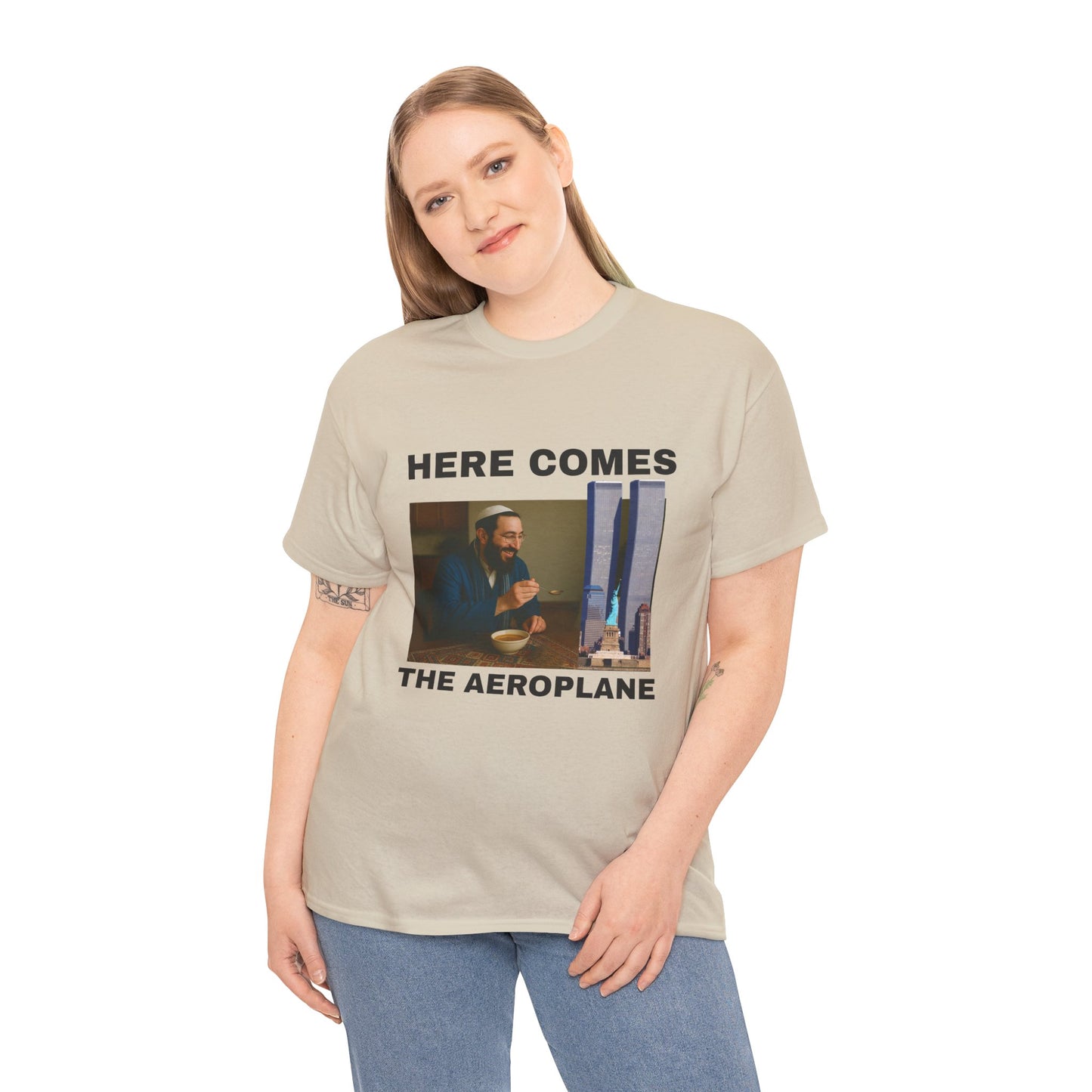 HERE COMES THE AEROPLANE - Tee