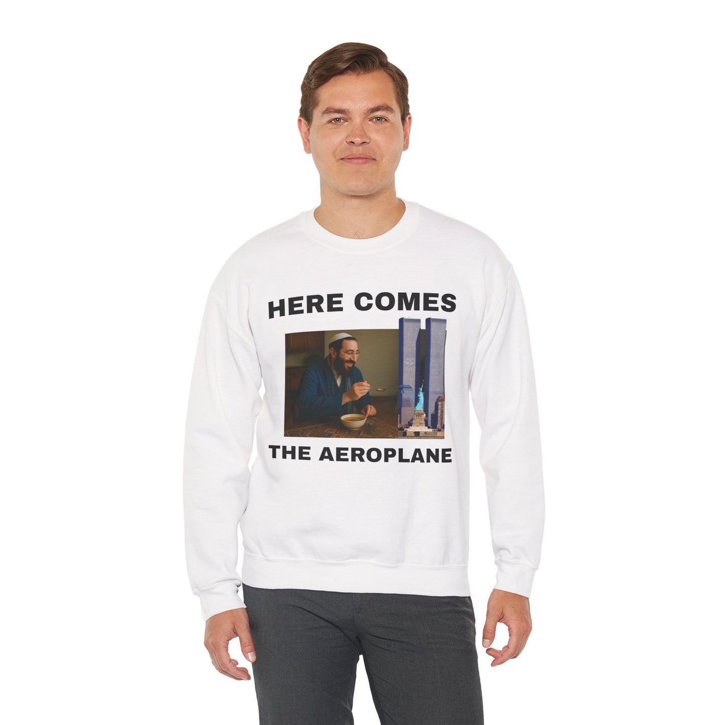 HERE COMES THE AEROPLANE - Sweatshirt
