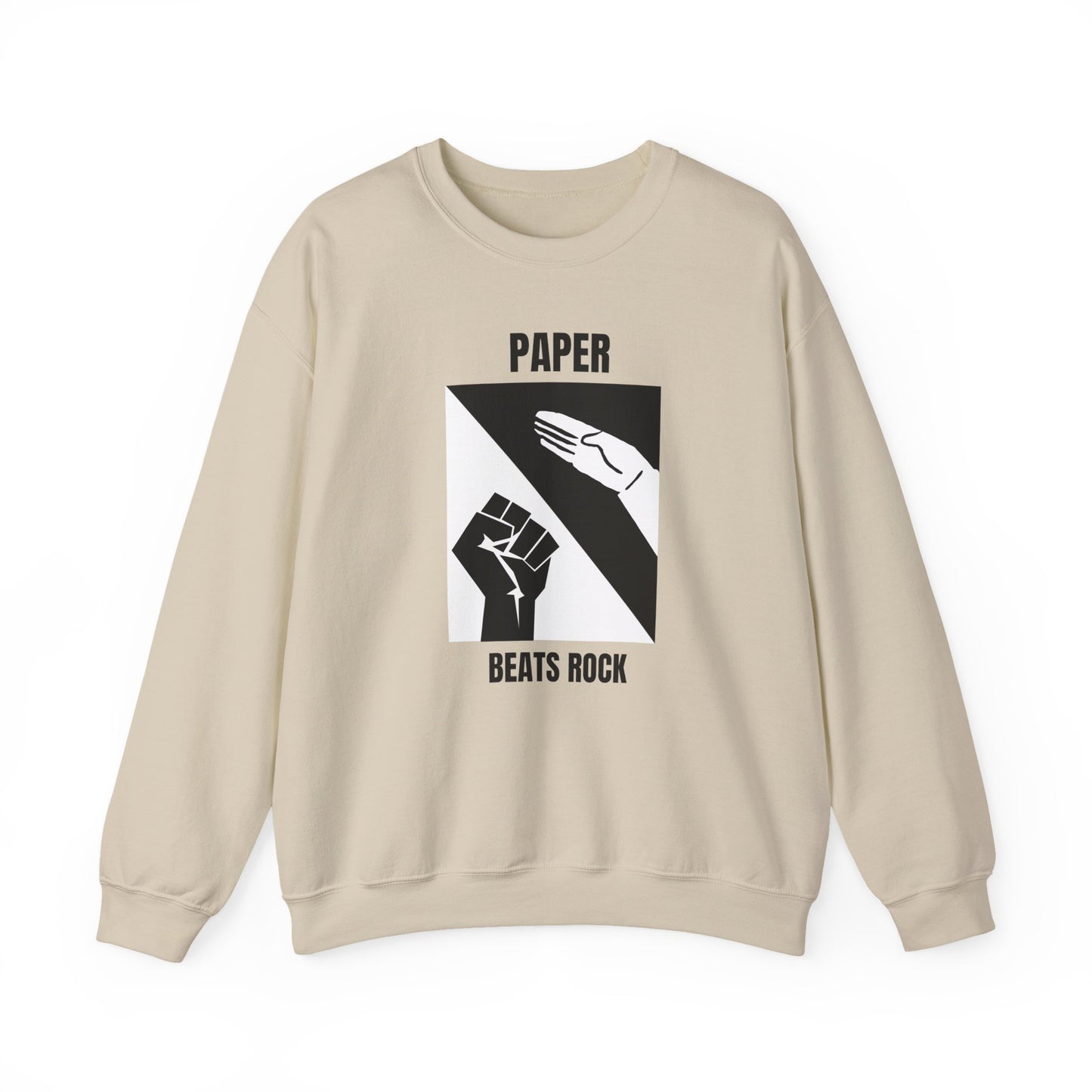 Paper Beats Rock - Sweatshirt