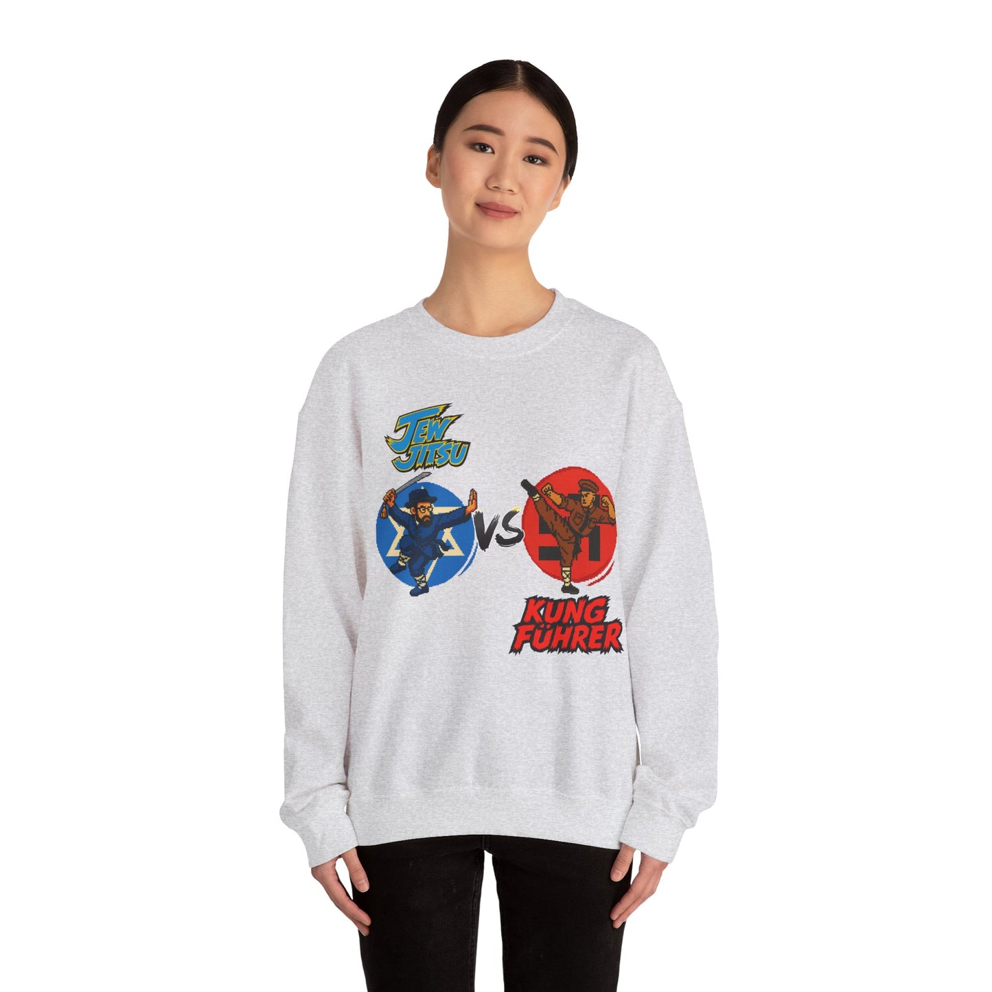 Jew Jitsu vs Kung Fuhrer - Sweatshirt