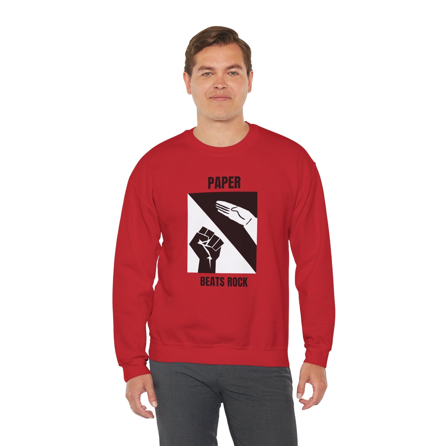 Paper Beats Rock - Sweatshirt