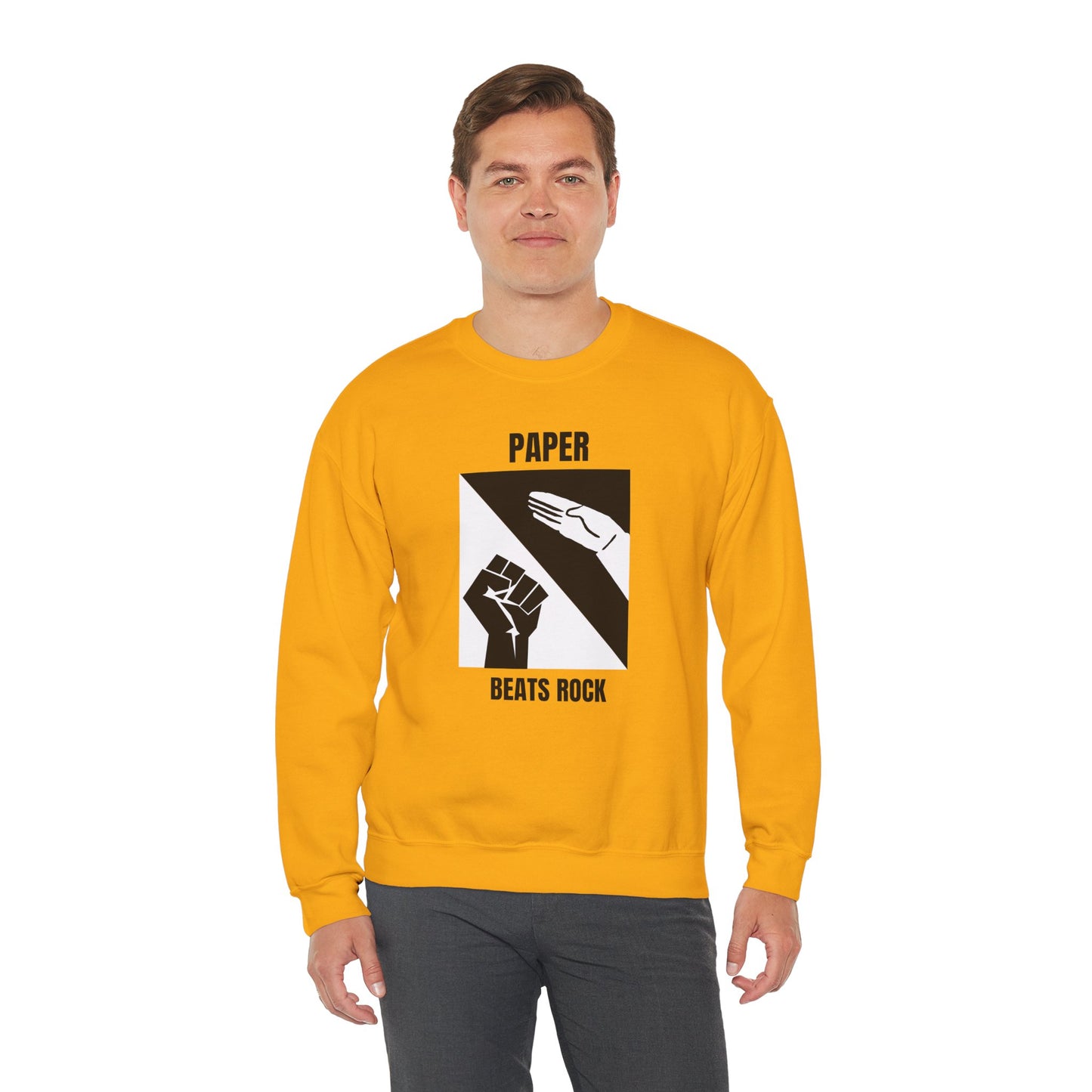 Paper Beats Rock - Sweatshirt