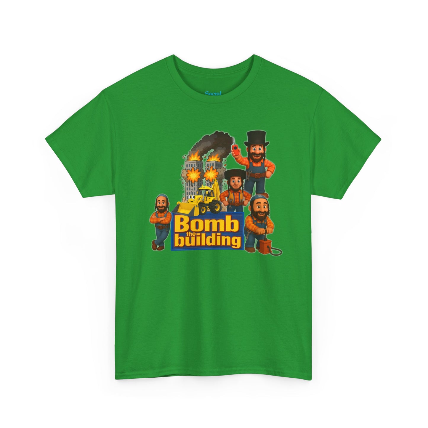 Bomb the building Jew Tee