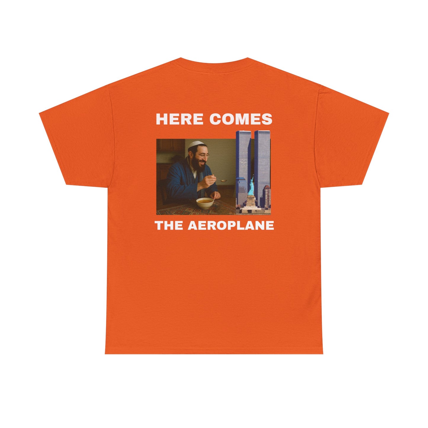 HERE COMES THE AEROPLANE - BACKPRINT