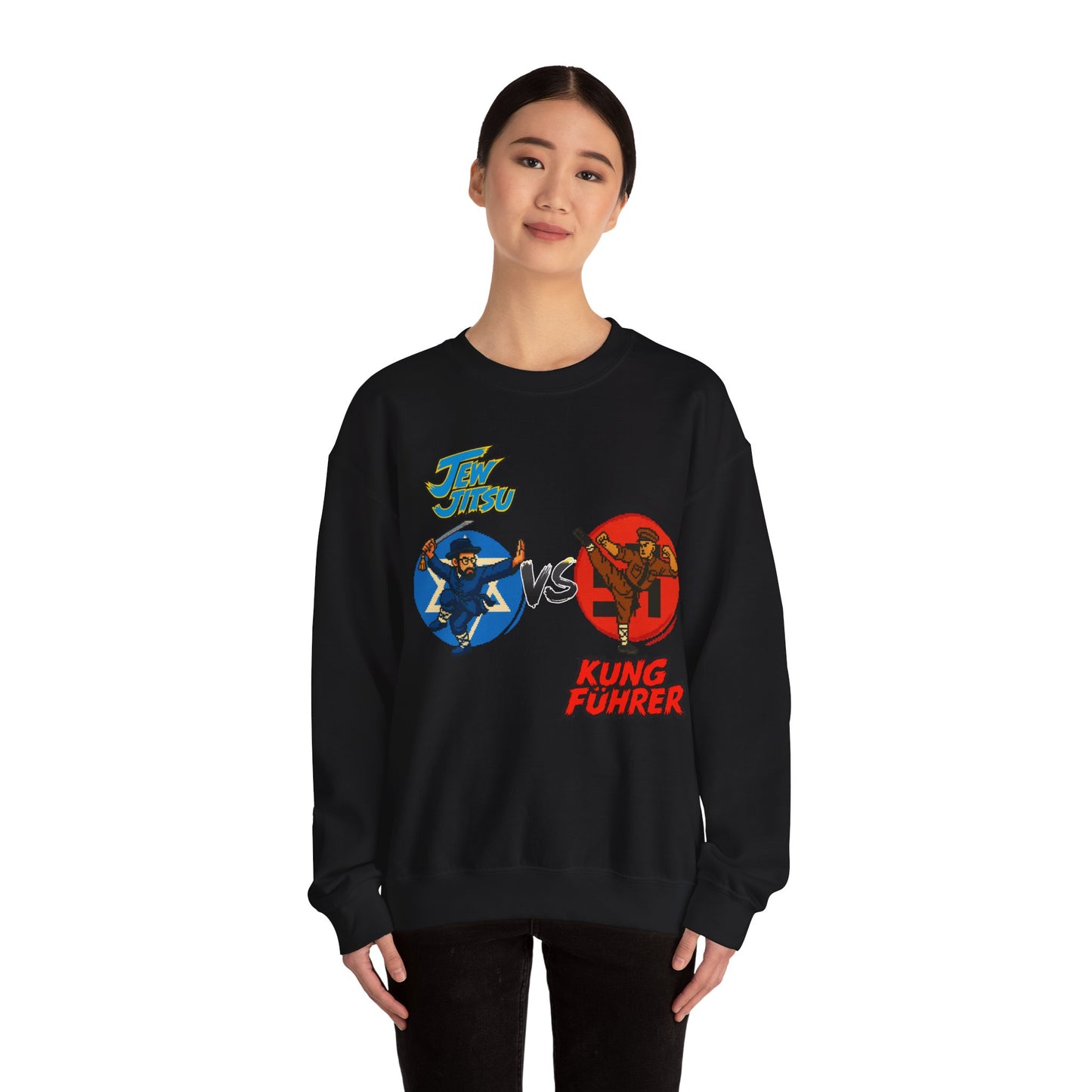 Jew Jitsu vs Kung Fuhrer - Sweatshirt
