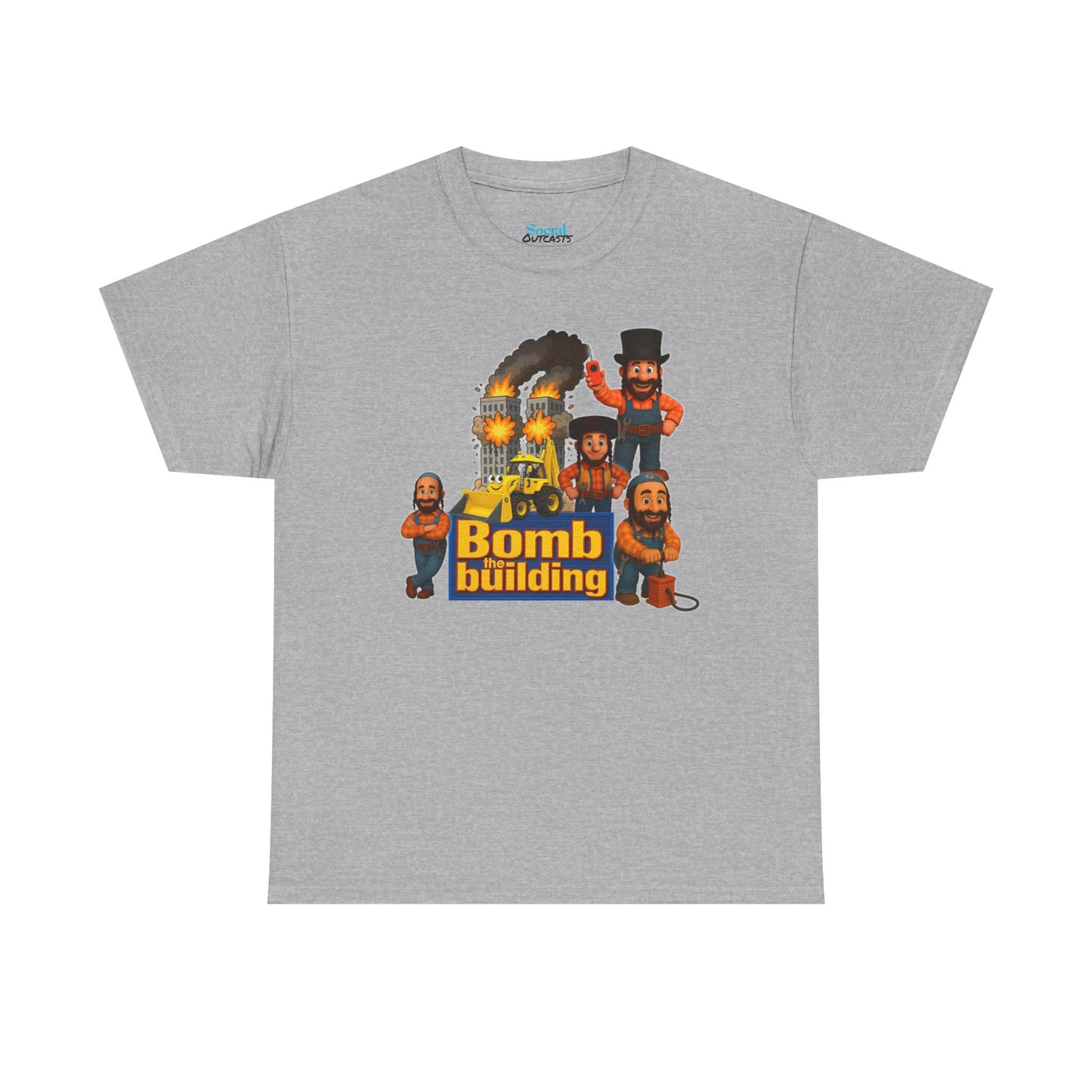 Bomb the building Jew Tee