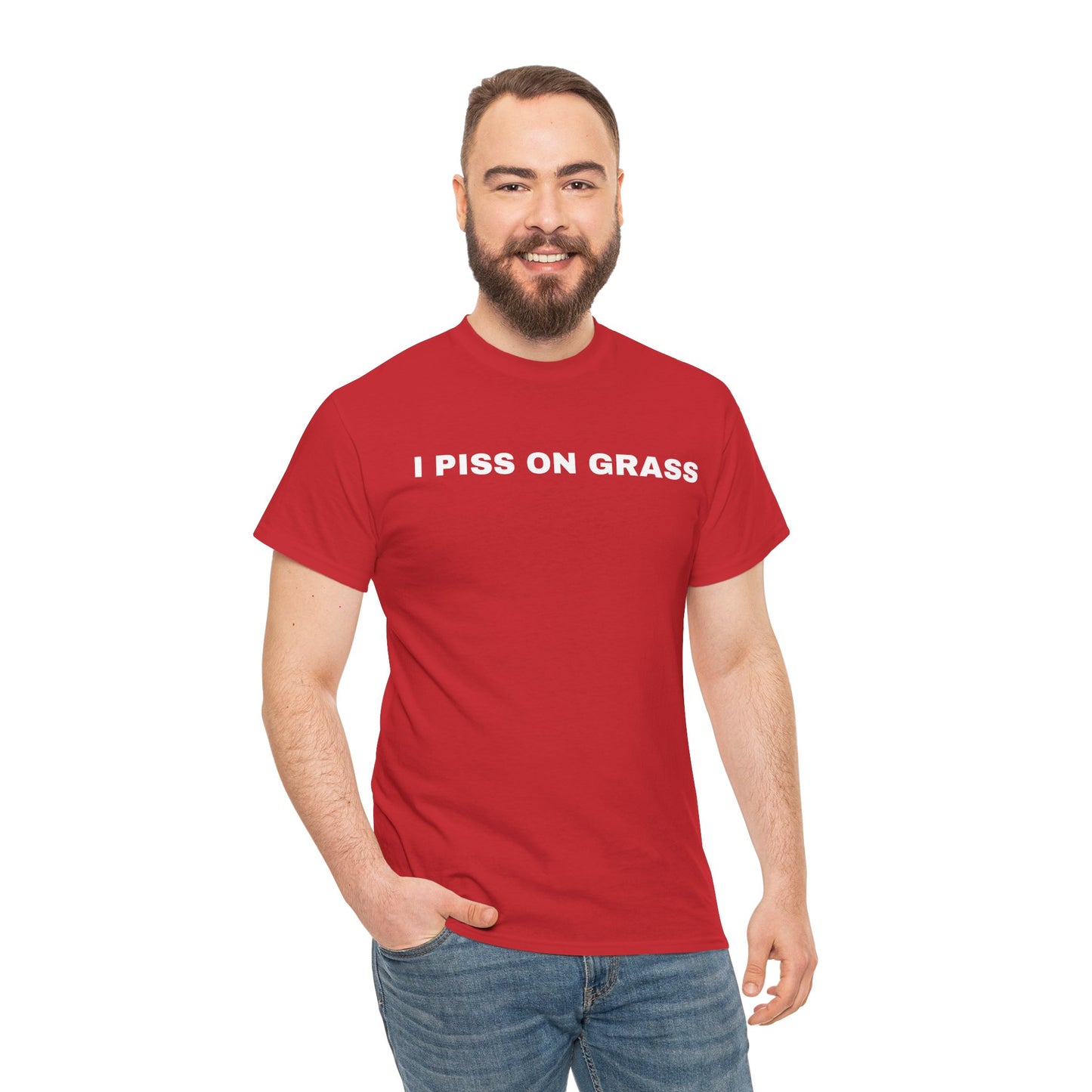 I PISS ON GRASS - Tee