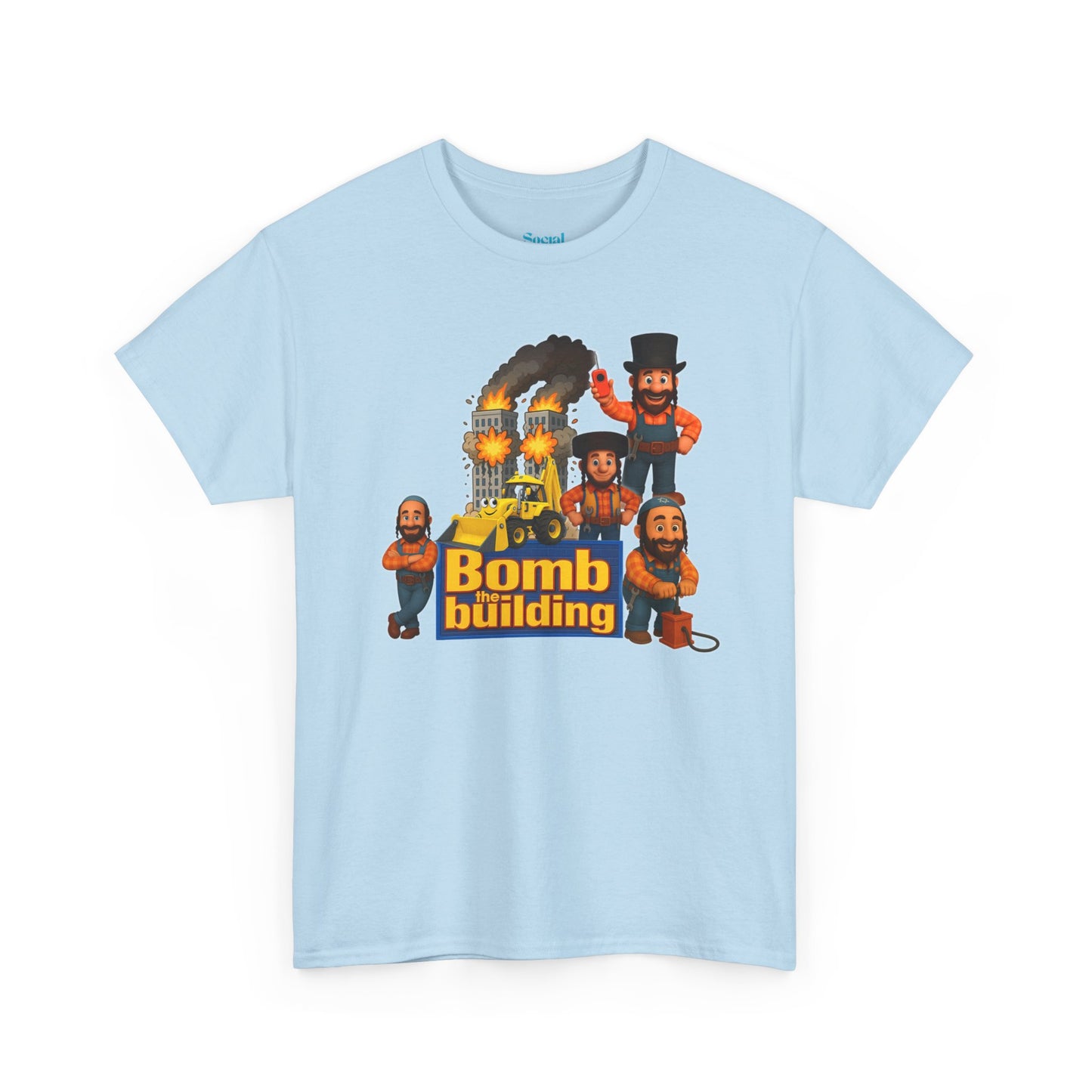 Bomb the building Jew Tee