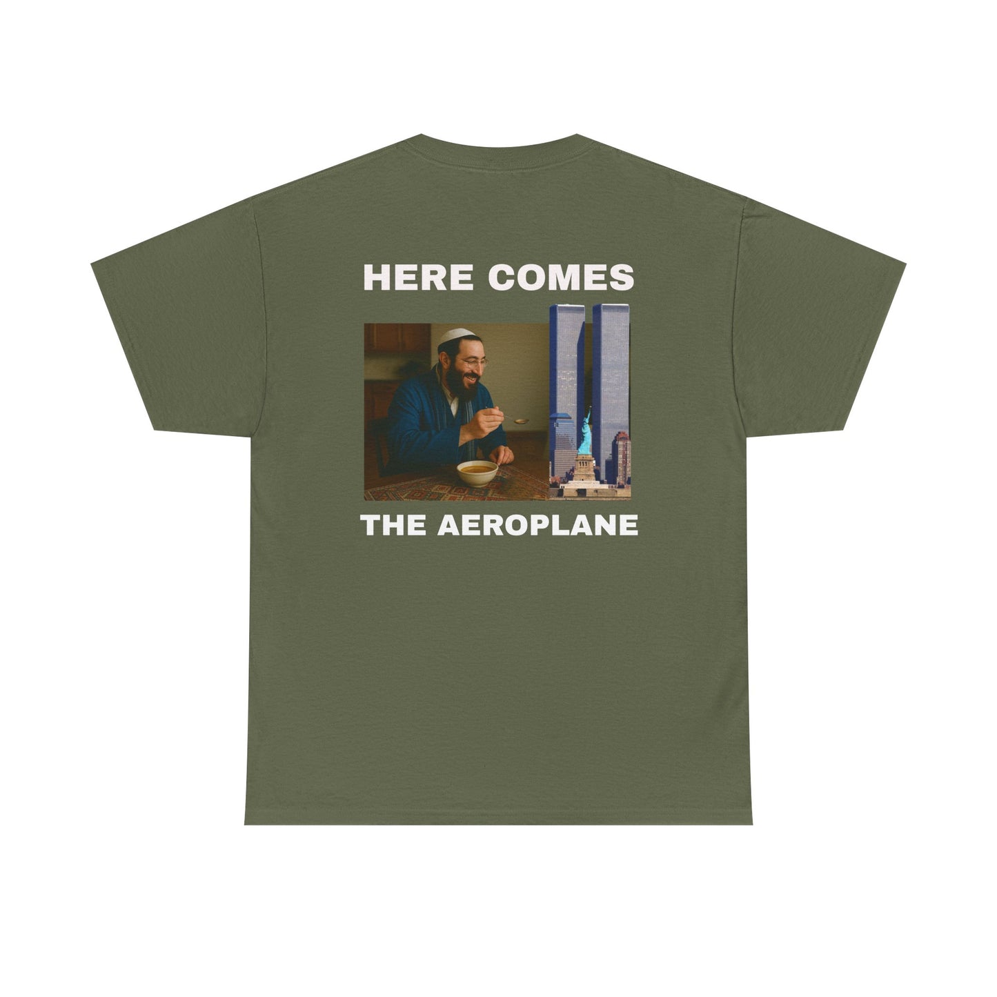 HERE COMES THE AEROPLANE - BACKPRINT