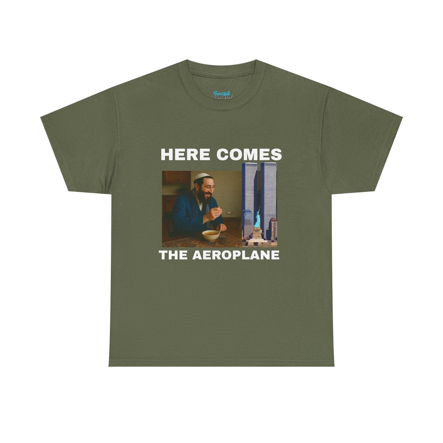 HERE COMES THE AEROPLANE - Tee