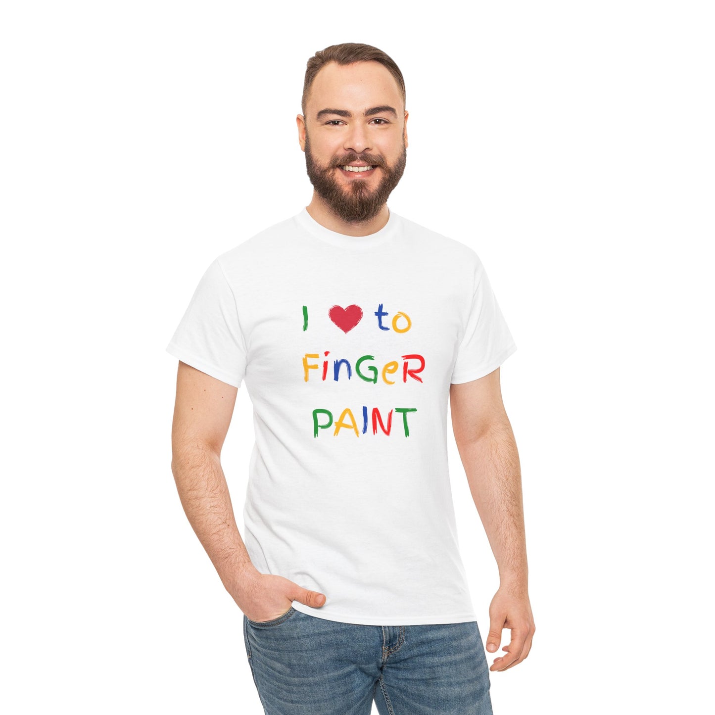 I LOVE TO FINGER PAINT - Tee