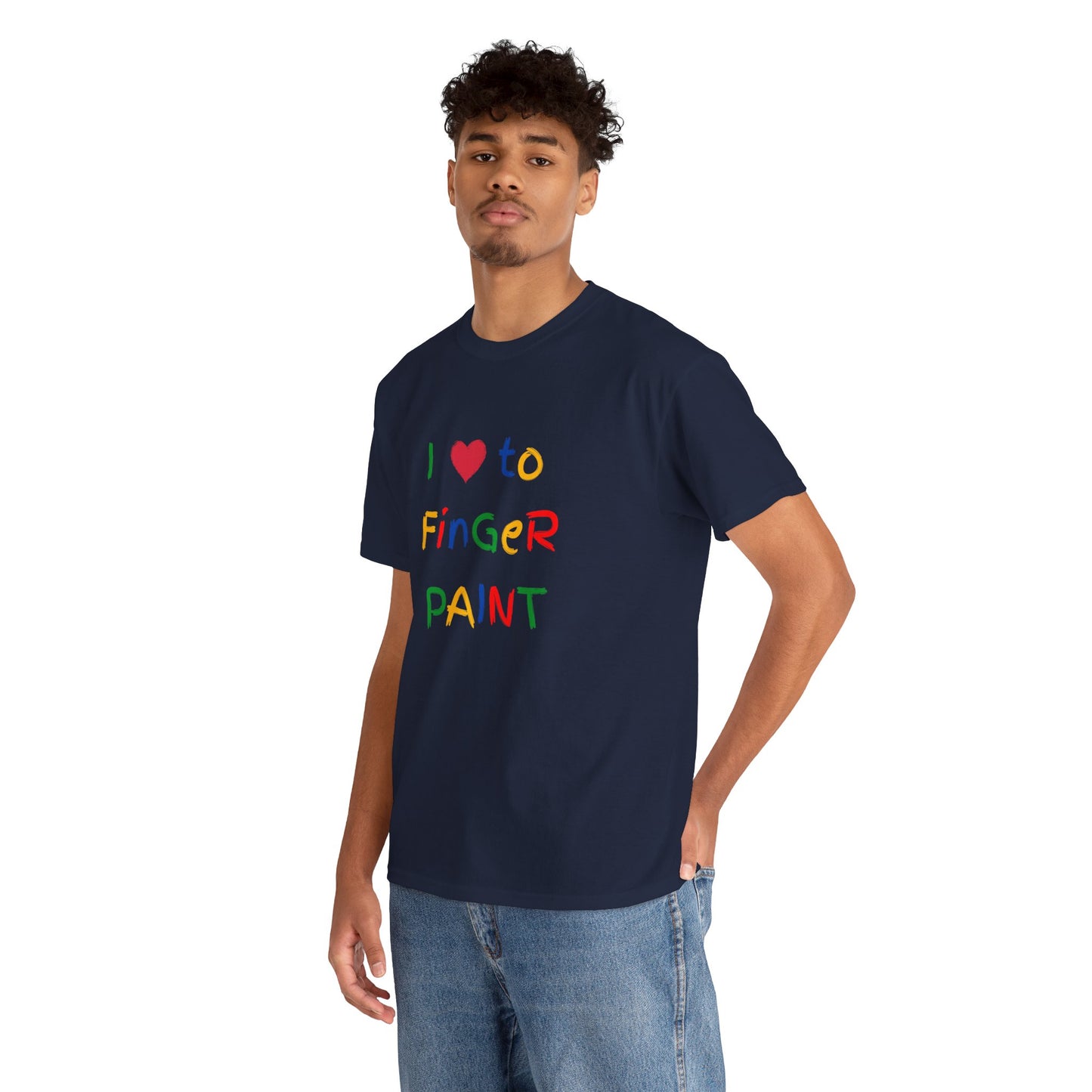 I LOVE TO FINGER PAINT - Tee