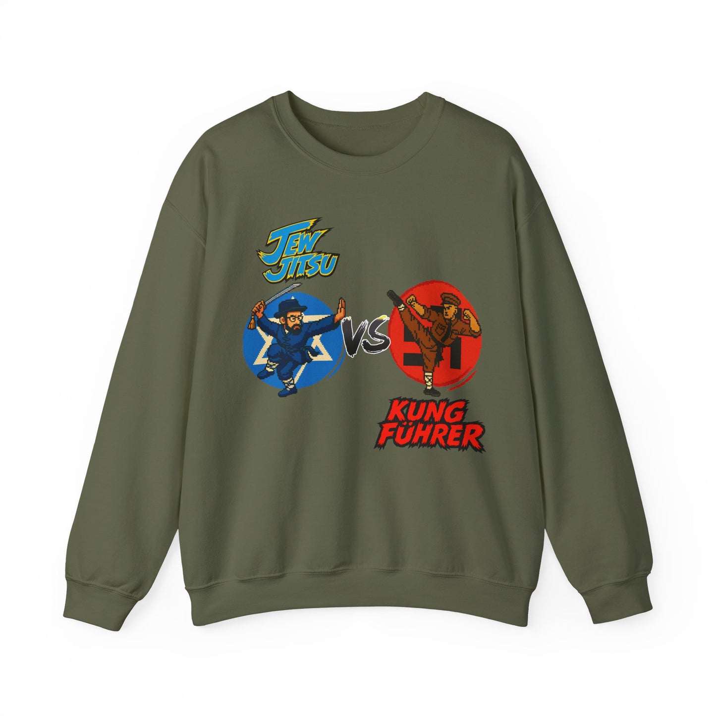 Jew Jitsu vs Kung Fuhrer - Sweatshirt