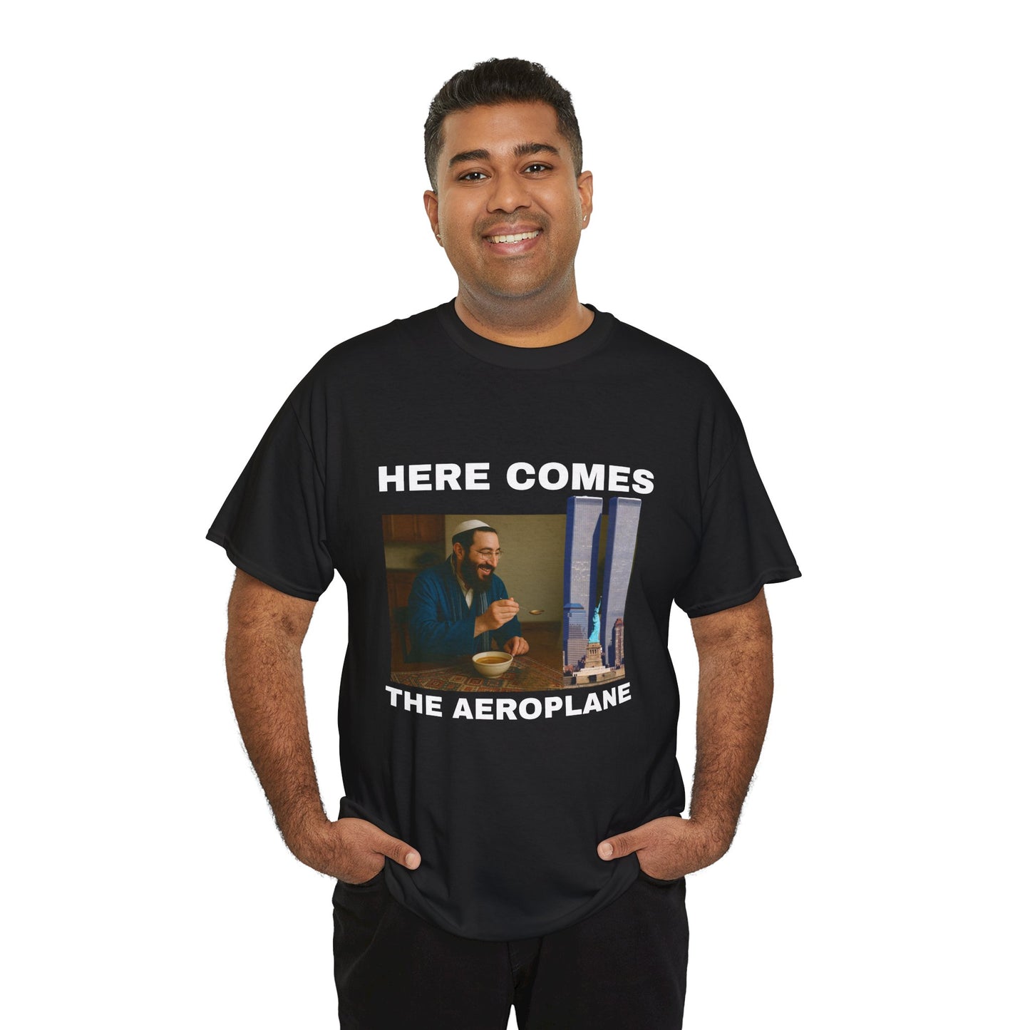 HERE COMES THE AEROPLANE - Tee