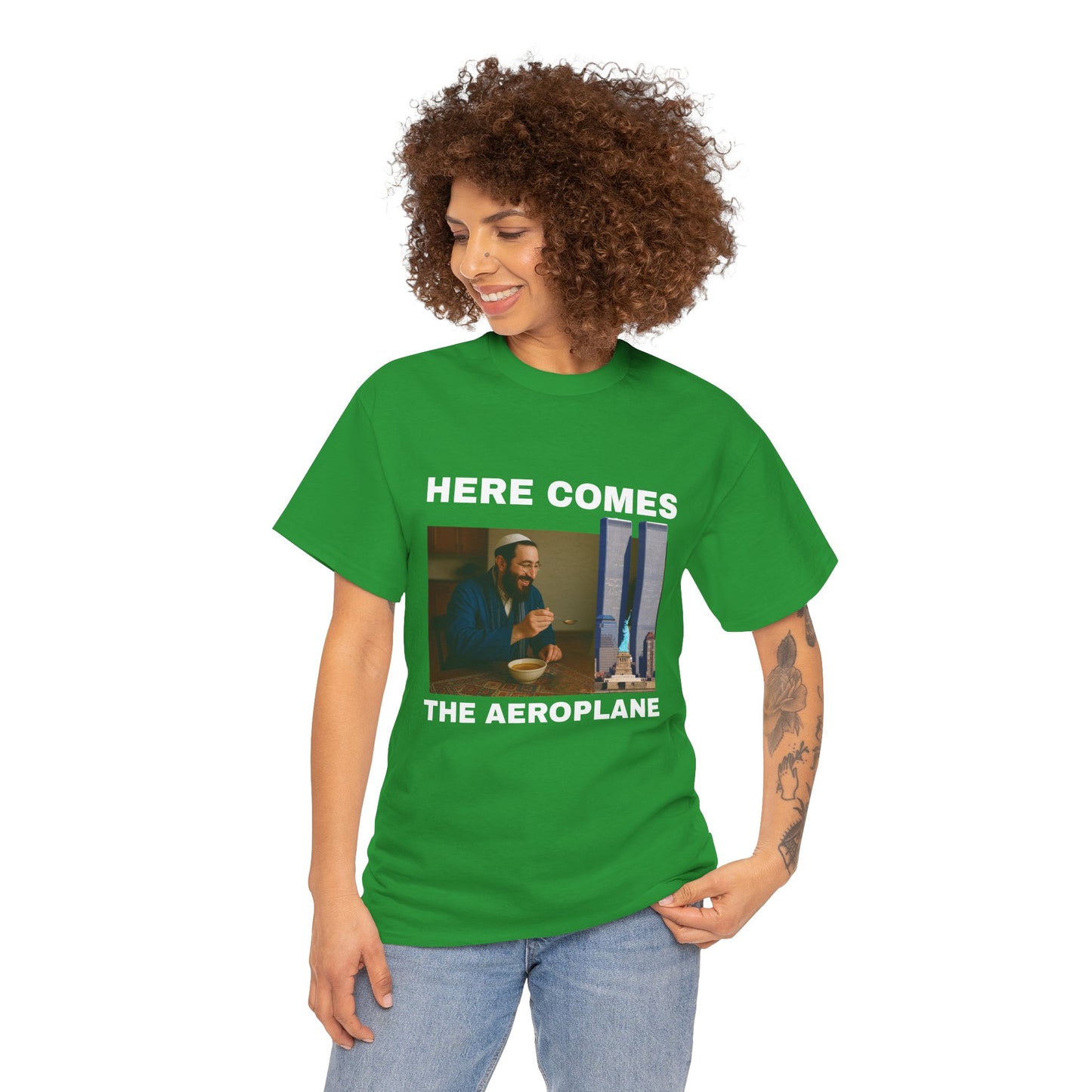 HERE COMES THE AEROPLANE - Tee