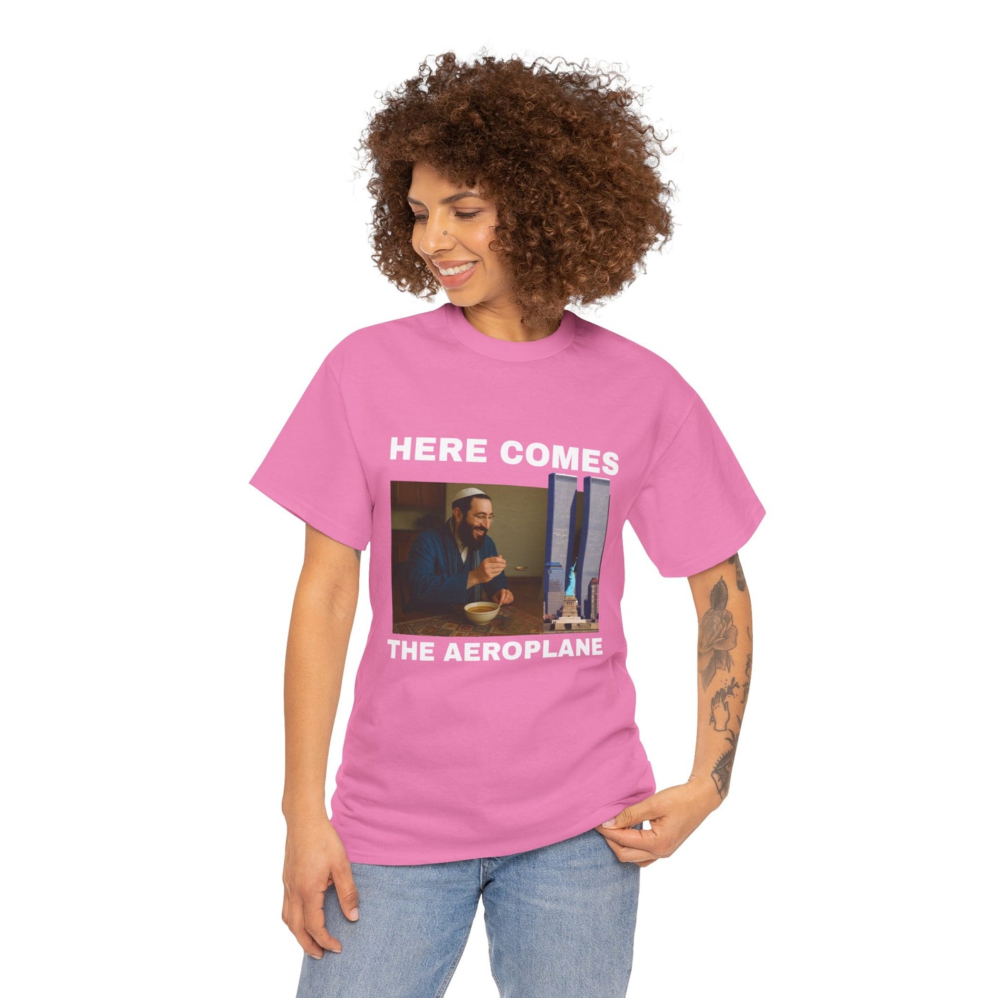HERE COMES THE AEROPLANE - Tee