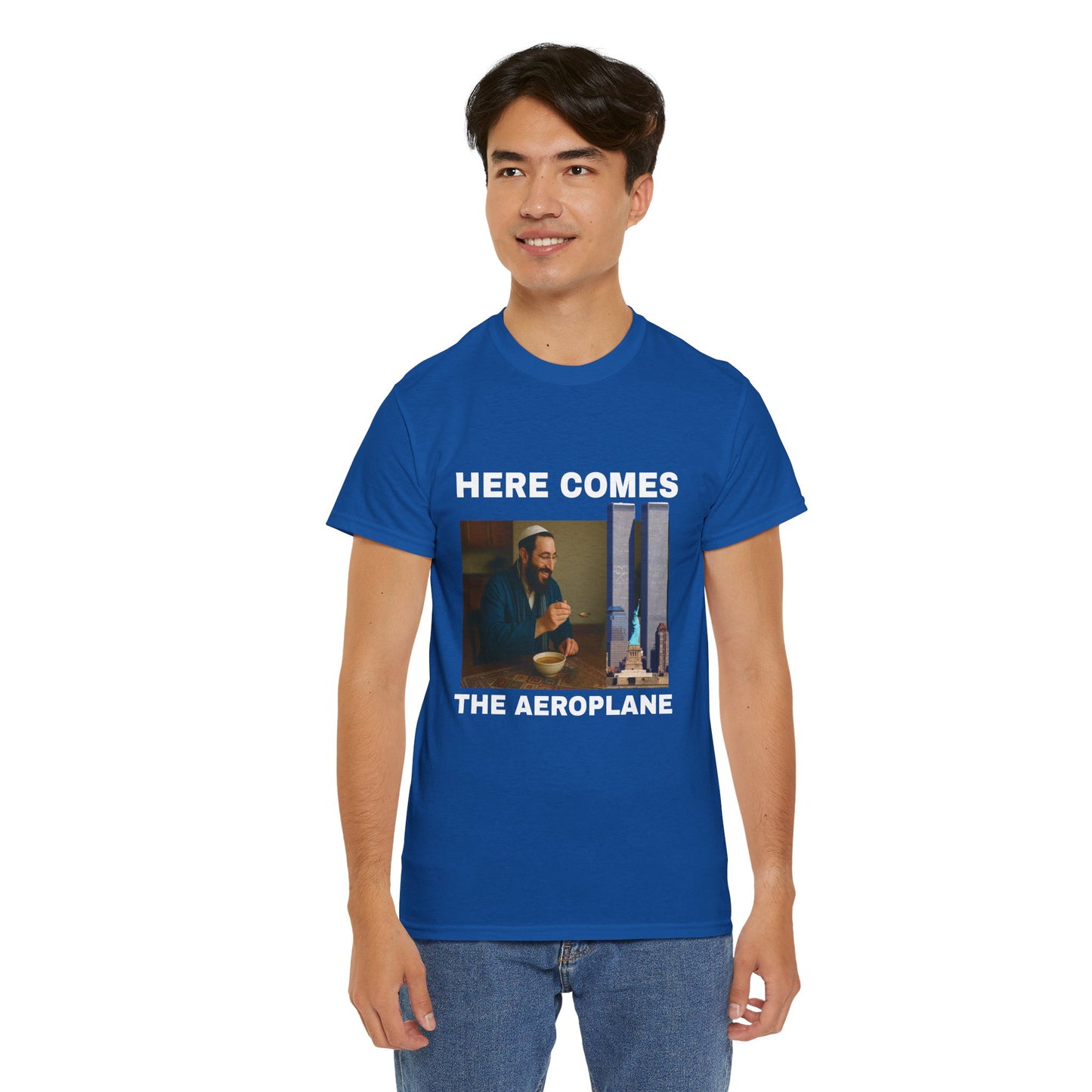HERE COMES THE AEROPLANE - Tee