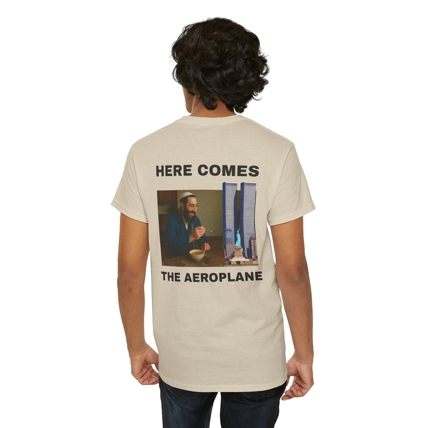 HERE COMES THE AEROPLANE - BACKPRINT