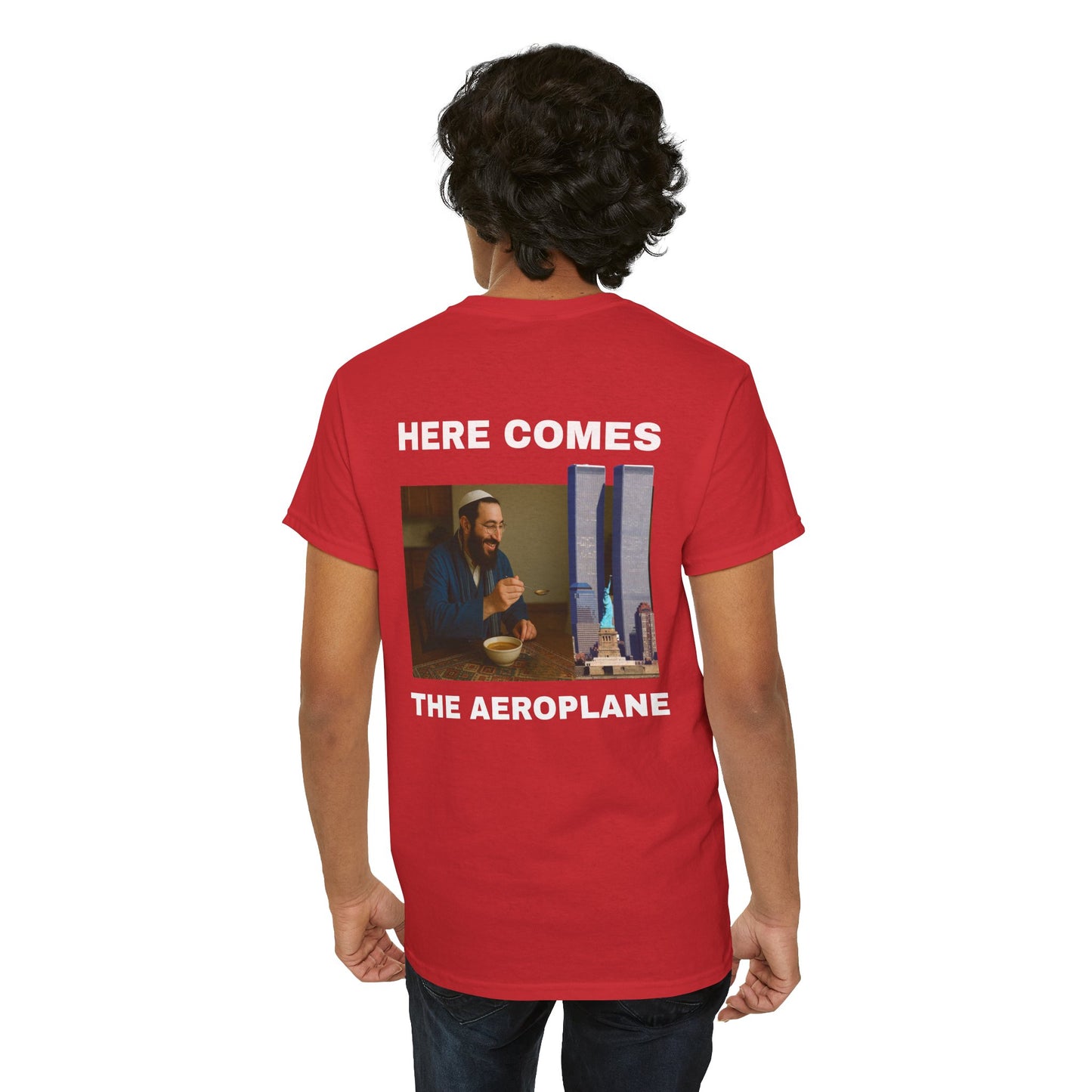HERE COMES THE AEROPLANE - BACKPRINT