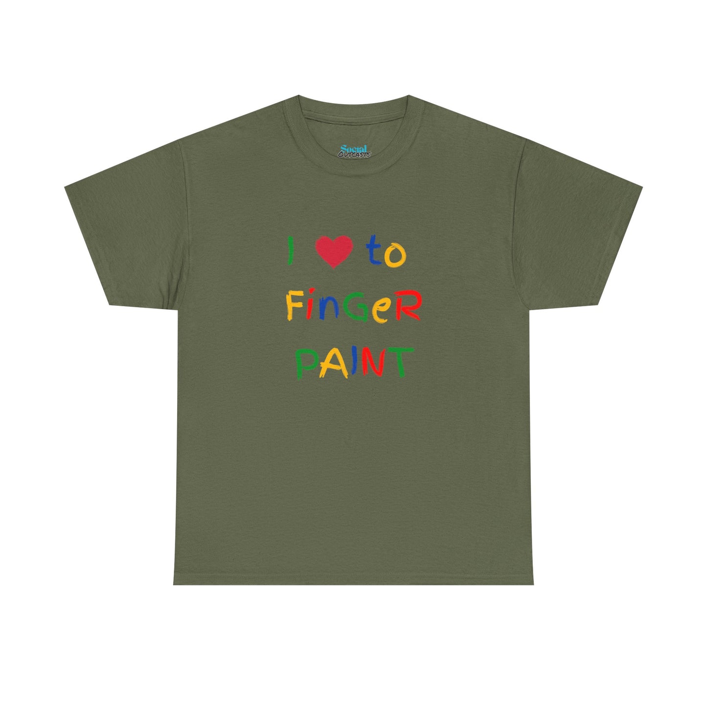 I LOVE TO FINGER PAINT - Tee
