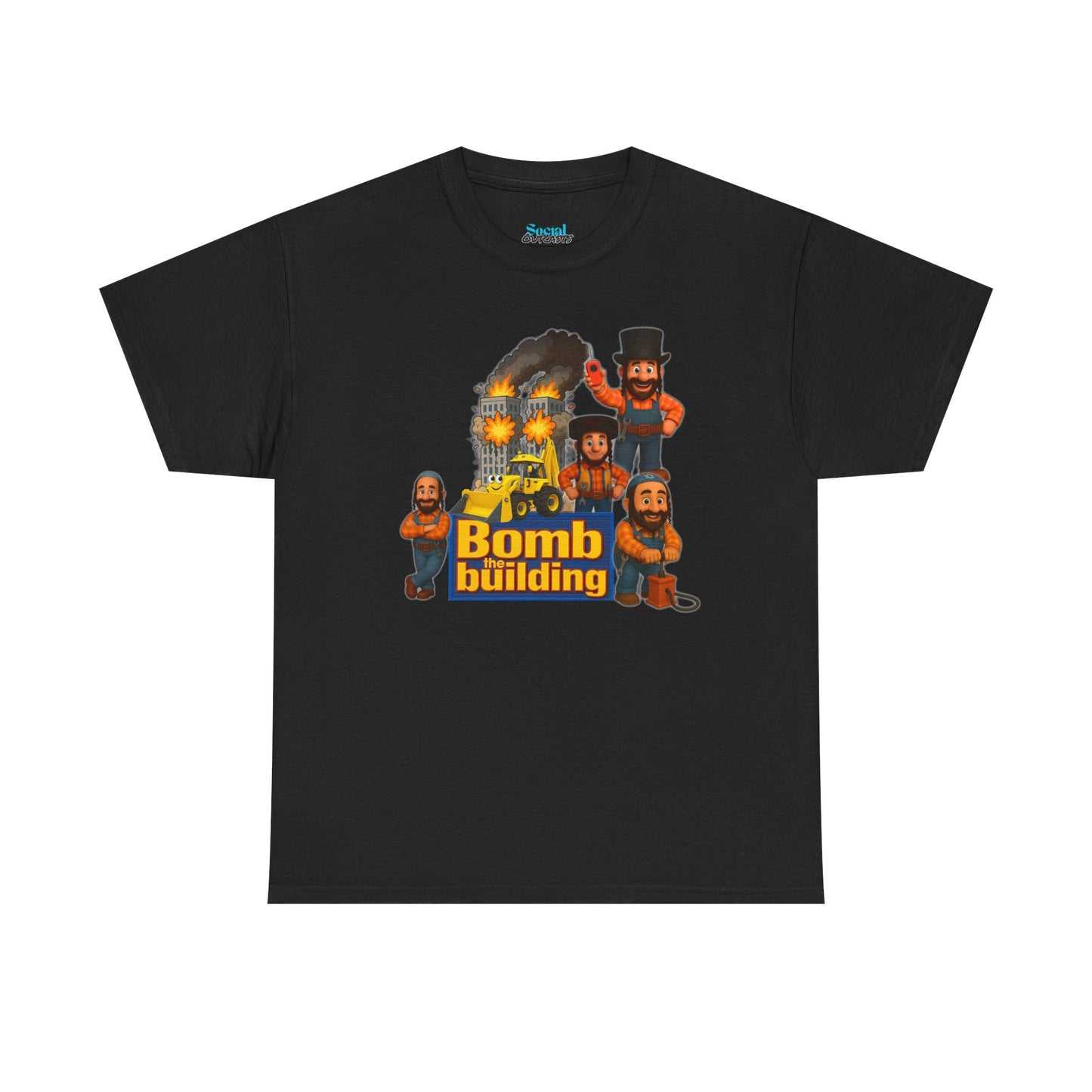 Bomb the building Jew Tee